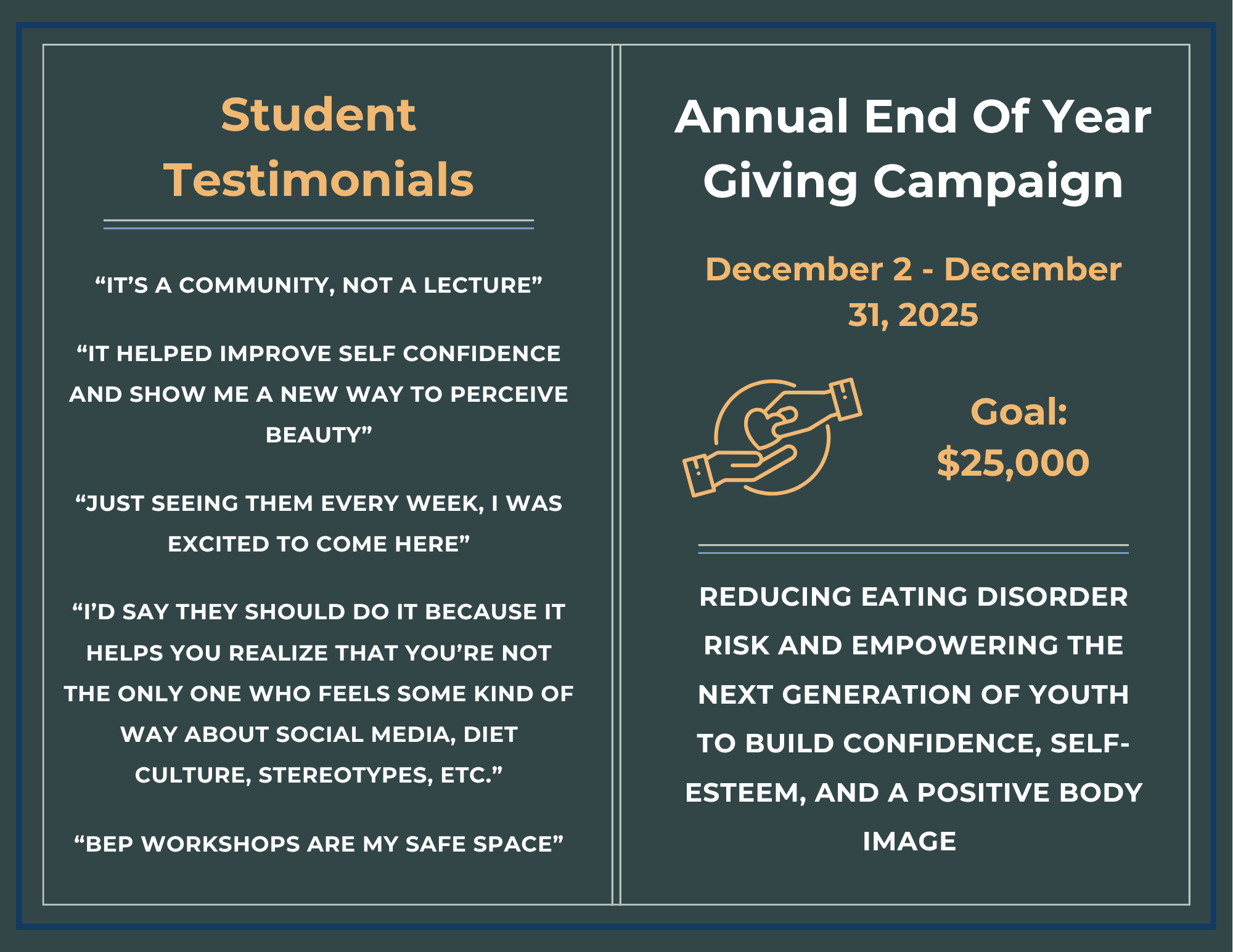 Campaign cover image for 2025 BEP Giving Campaign!