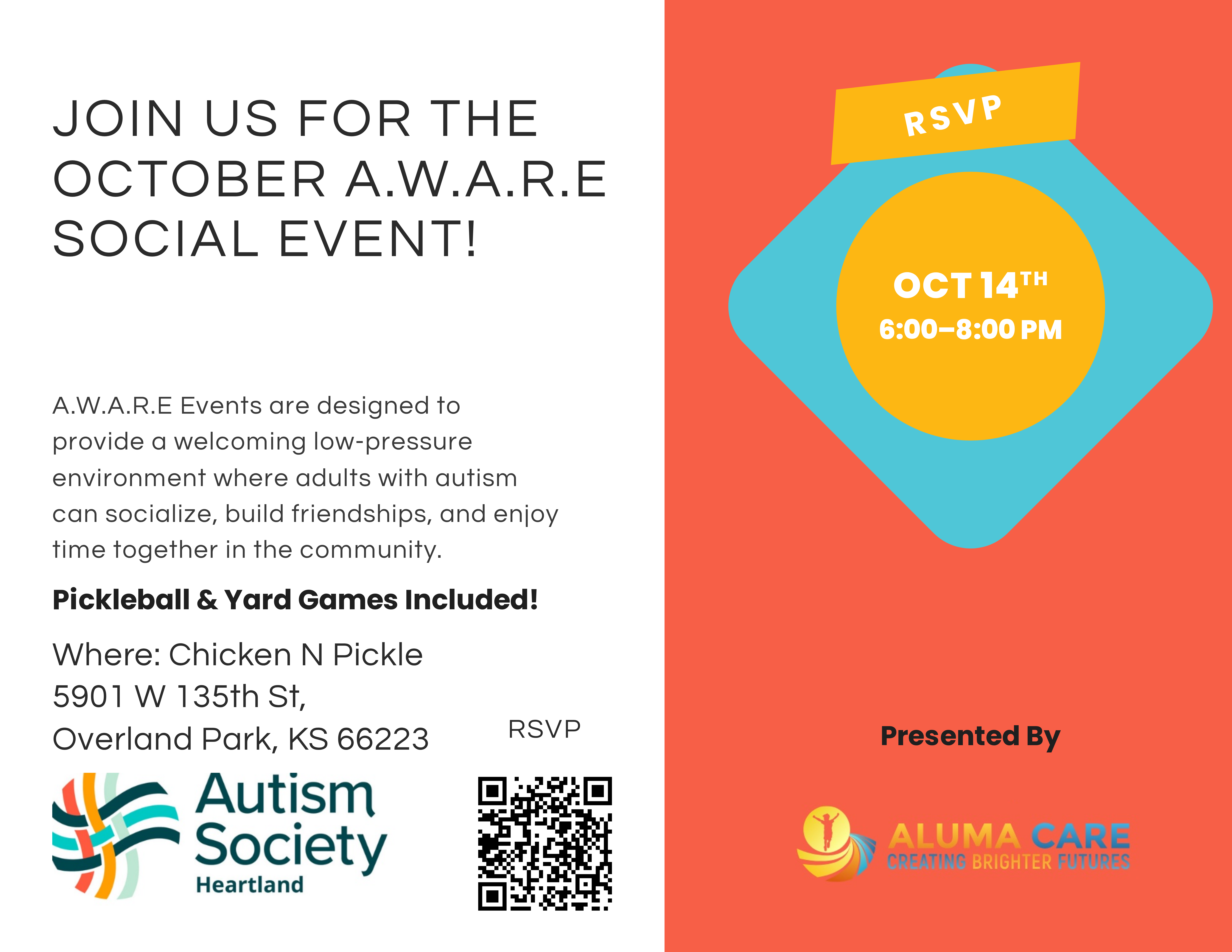 Campaign cover image for A.W.A.R.E Event October 14, 2026