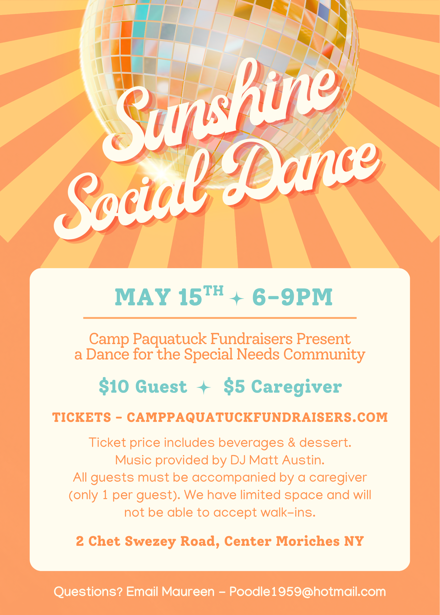 Campaign cover image for Sunshine Social Dance