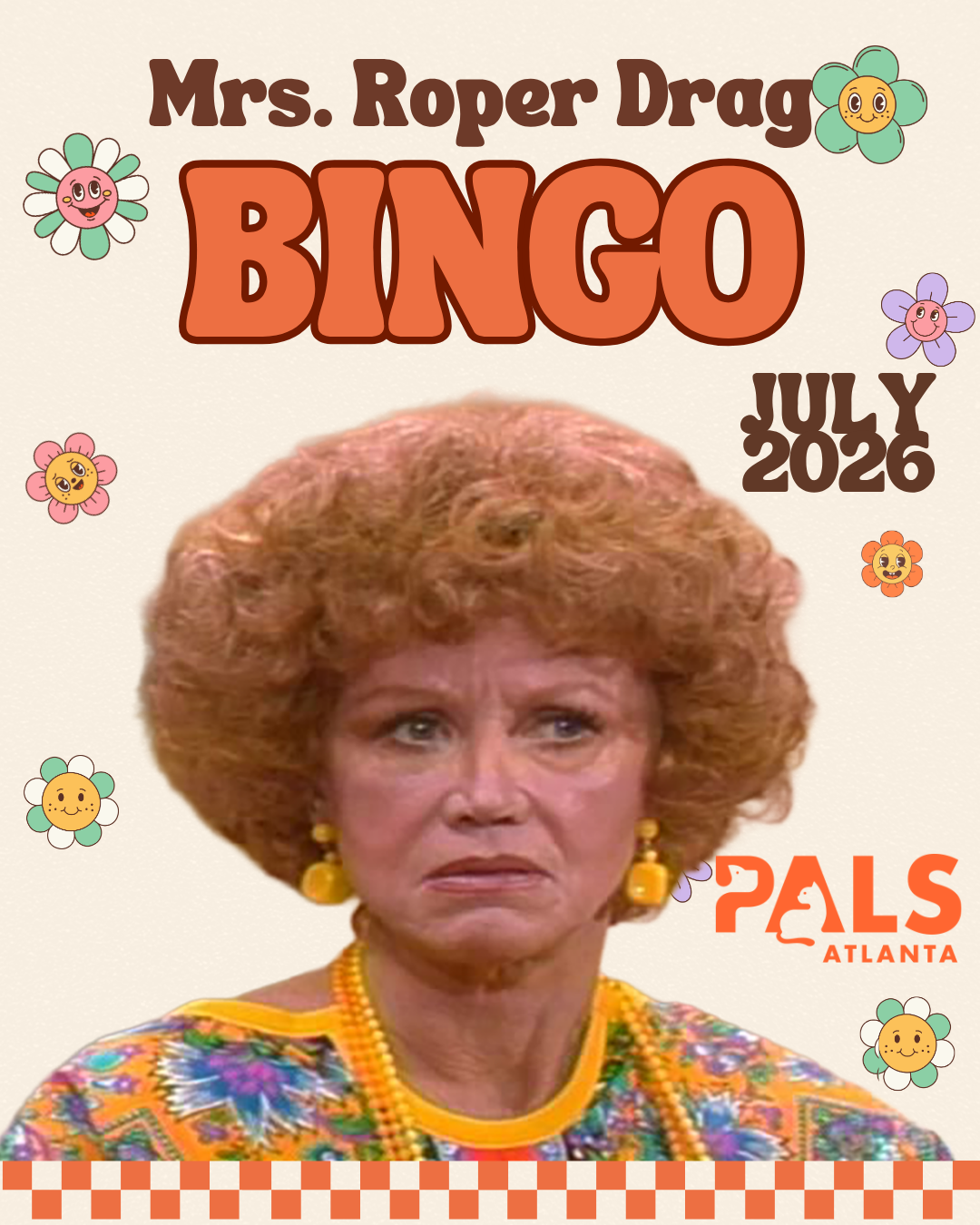 Campaign cover image for Mrs. Roper Drag Bingo