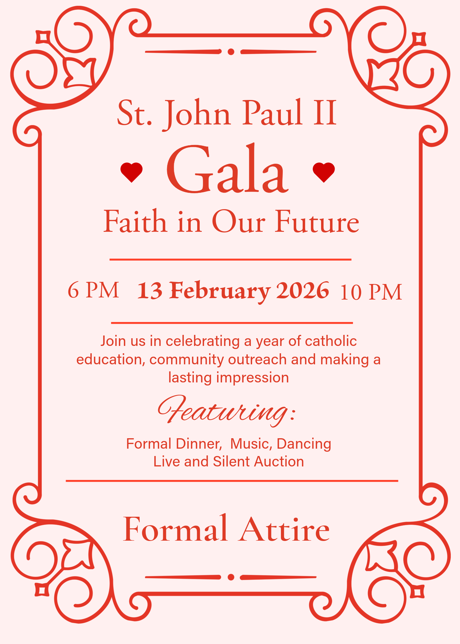 Campaign cover image for SJPII 2026 Annual Gala- A Sweetheart Soiree