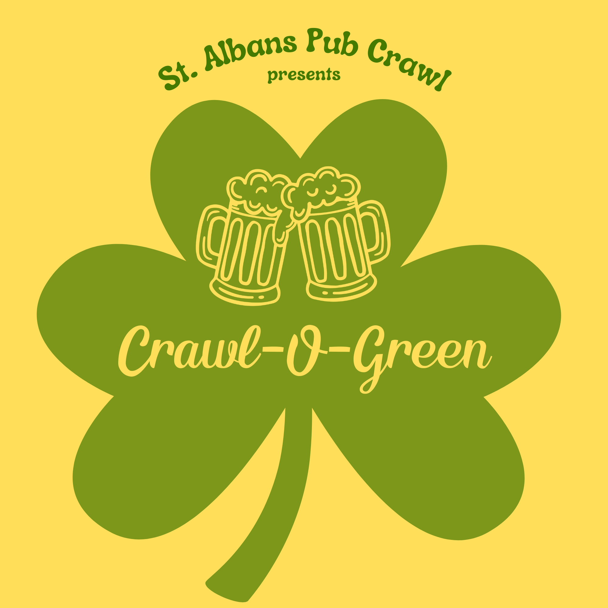 Campaign cover image for St. Albans Pub Crawl presents Crawl-O-Green