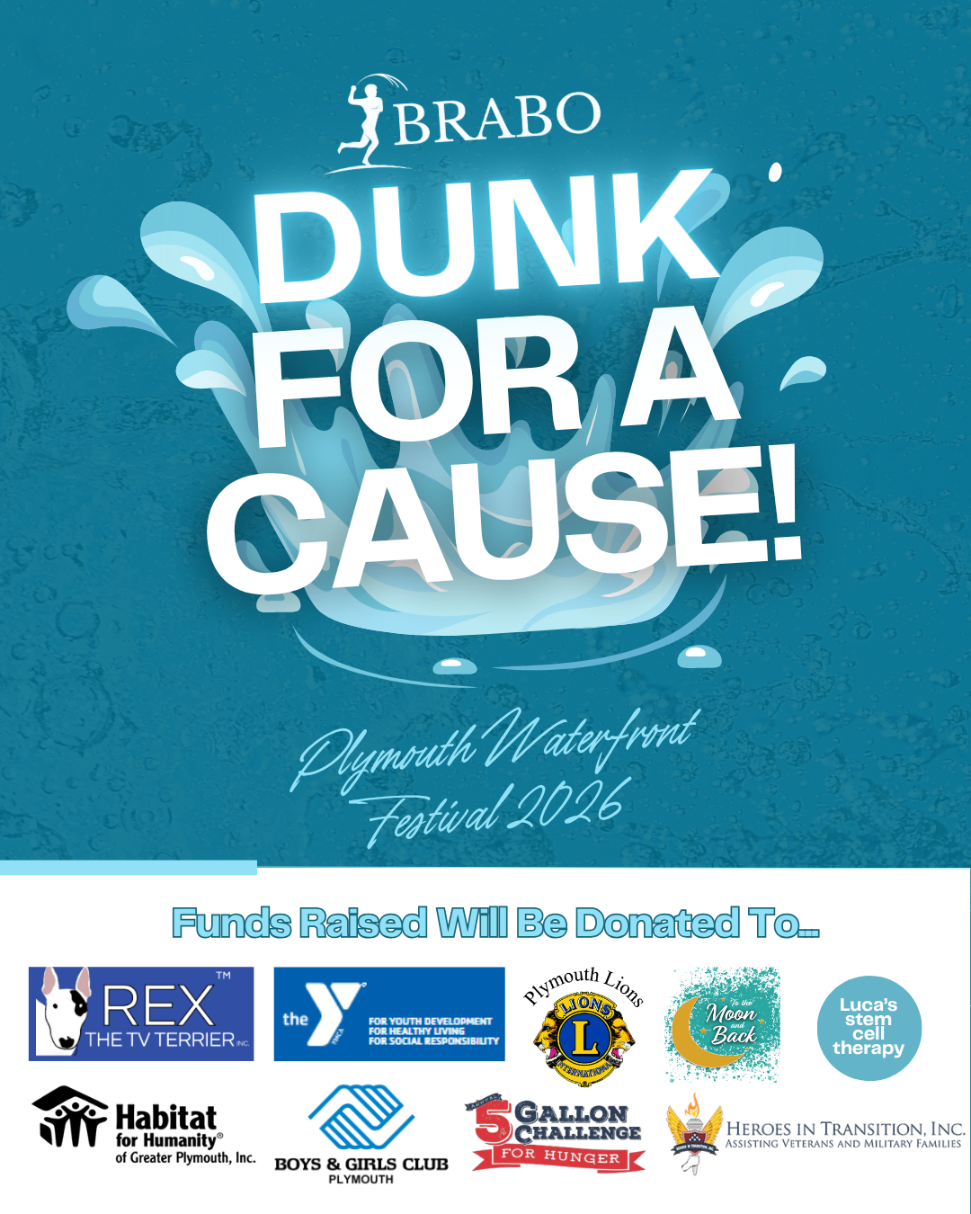 Campaign cover image for 2026 Plymouth Waterfront Festival Dunk Tank