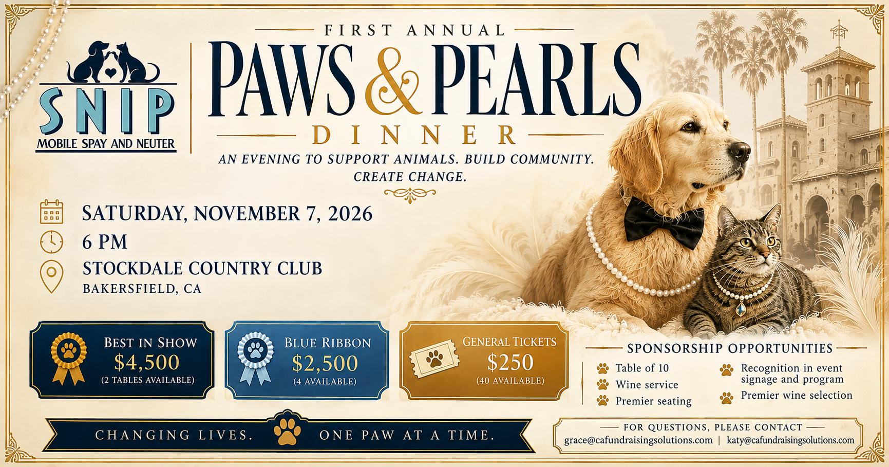 Campaign cover image for Paws and Pearls