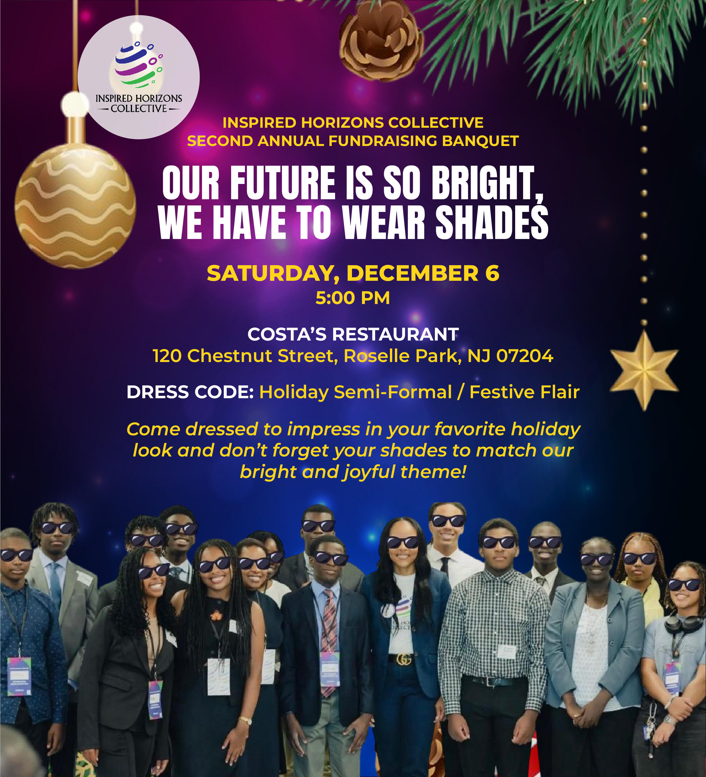 Campaign cover image for 2nd Annual Inspired Horizons Collective Banquet