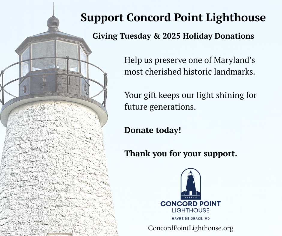 Campaign cover image for Support Concord Point Lighthouse This Giving Tuesday & Holiday Season!