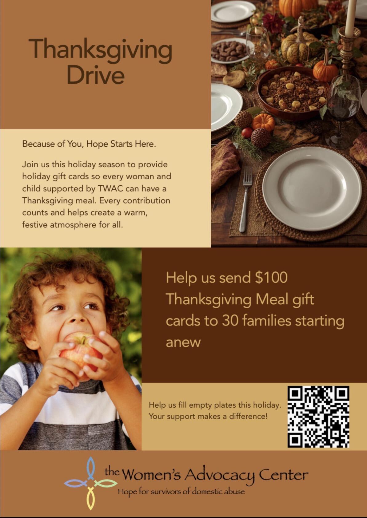 Campaign cover image for Thanksgiving Drive