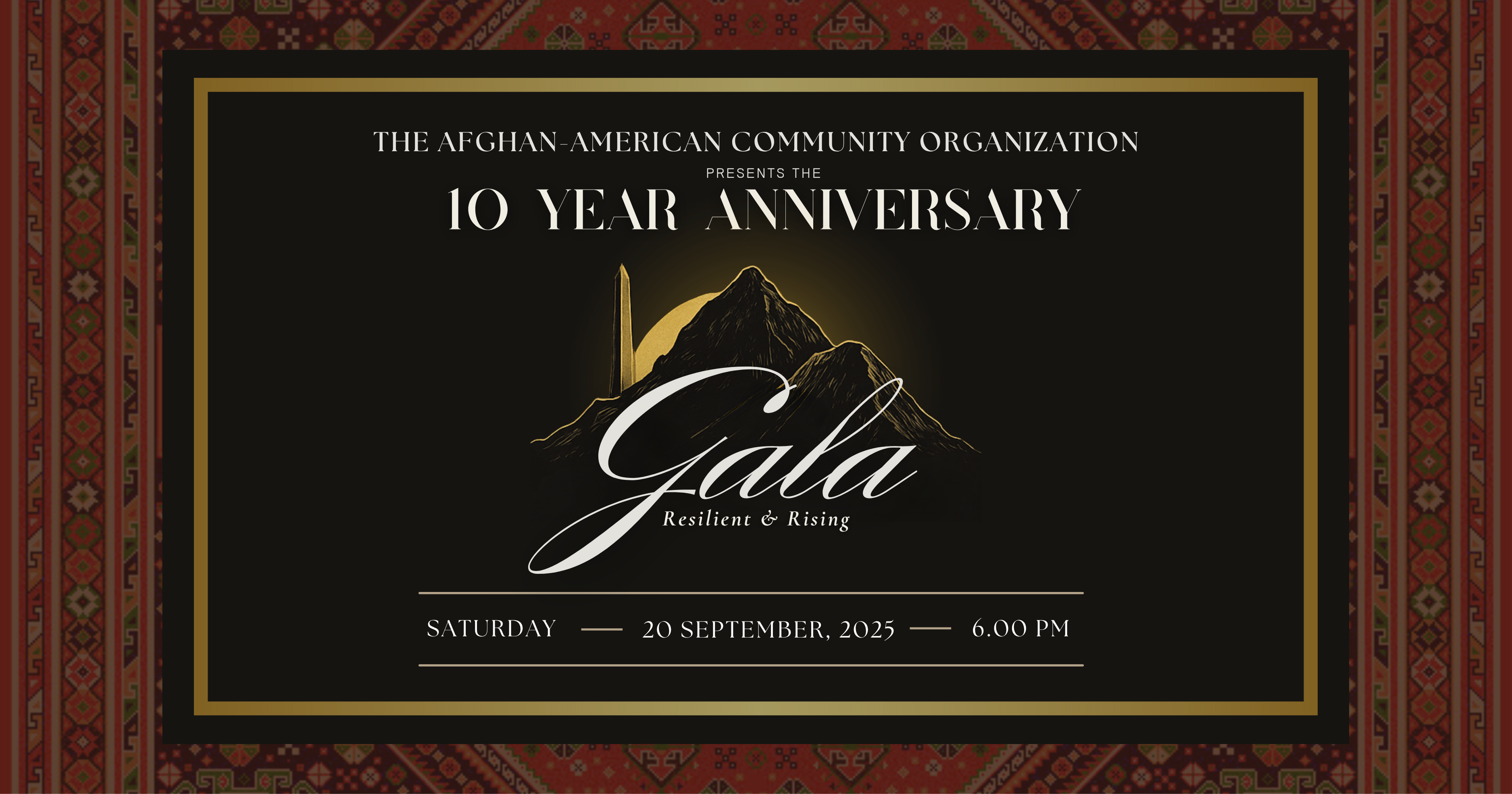 Campaign cover image for 2025 AACO Gala - Resilient and Rising