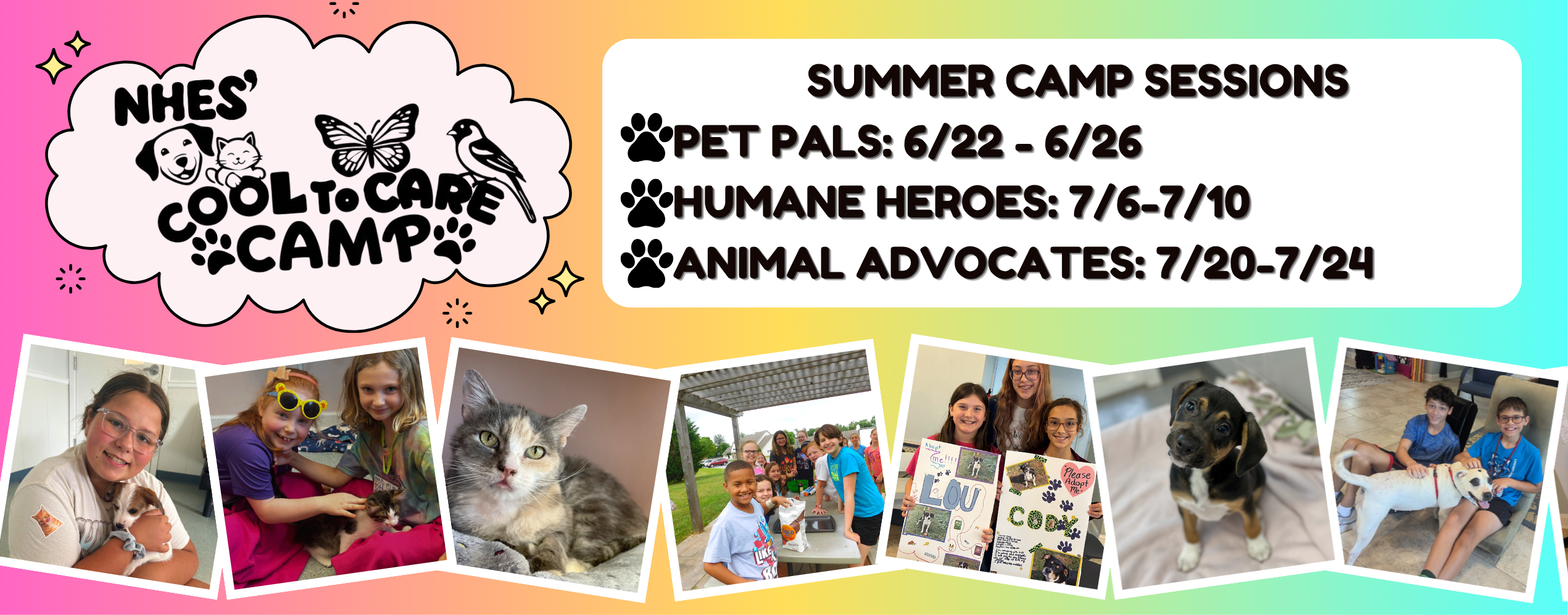 NHES' Cool to Care Camp 2026 | The National Humane Education Society