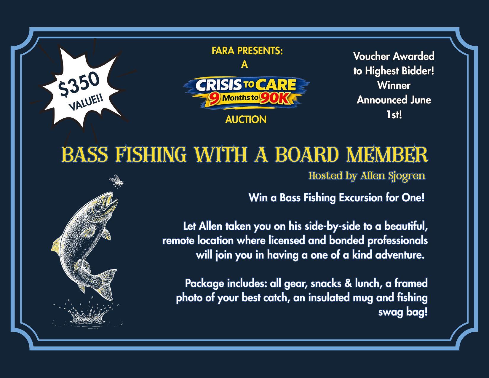 Campaign cover image for Go Fishing With a Board Member