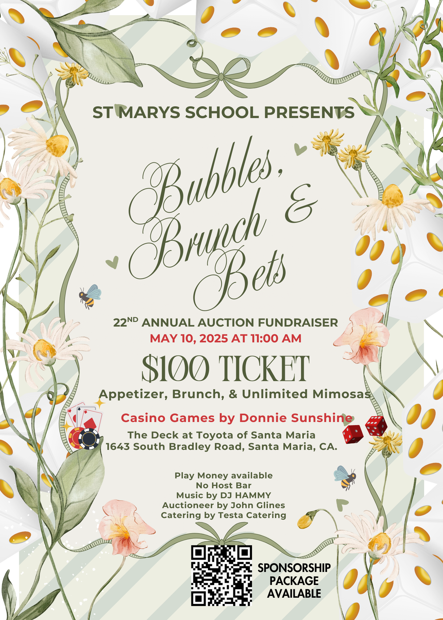 Campaign cover image for 22nd Annual Auction: Brunch, Bubbles and Bets!
