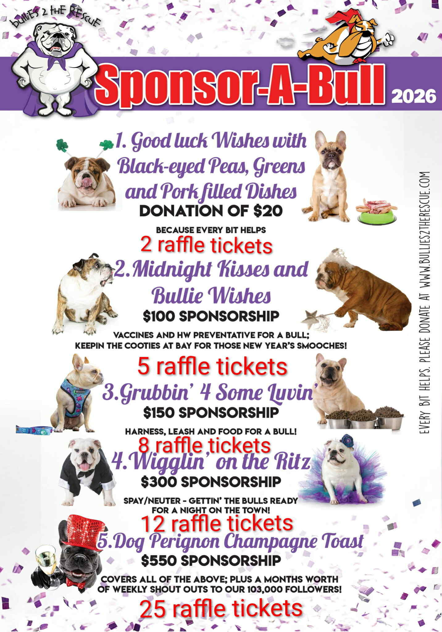 Campaign cover image for 🎉 New Year Sponsor-A-Bull 2026 🎉