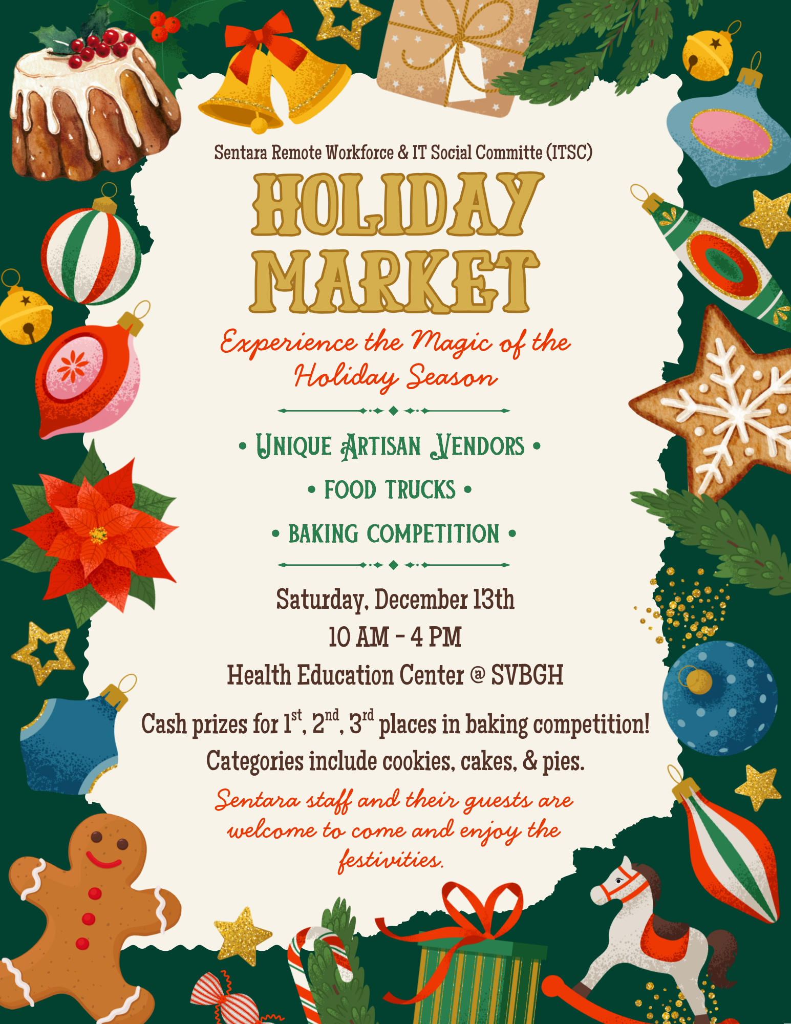 Campaign cover image for Holiday Market and Baking Competition 2025
