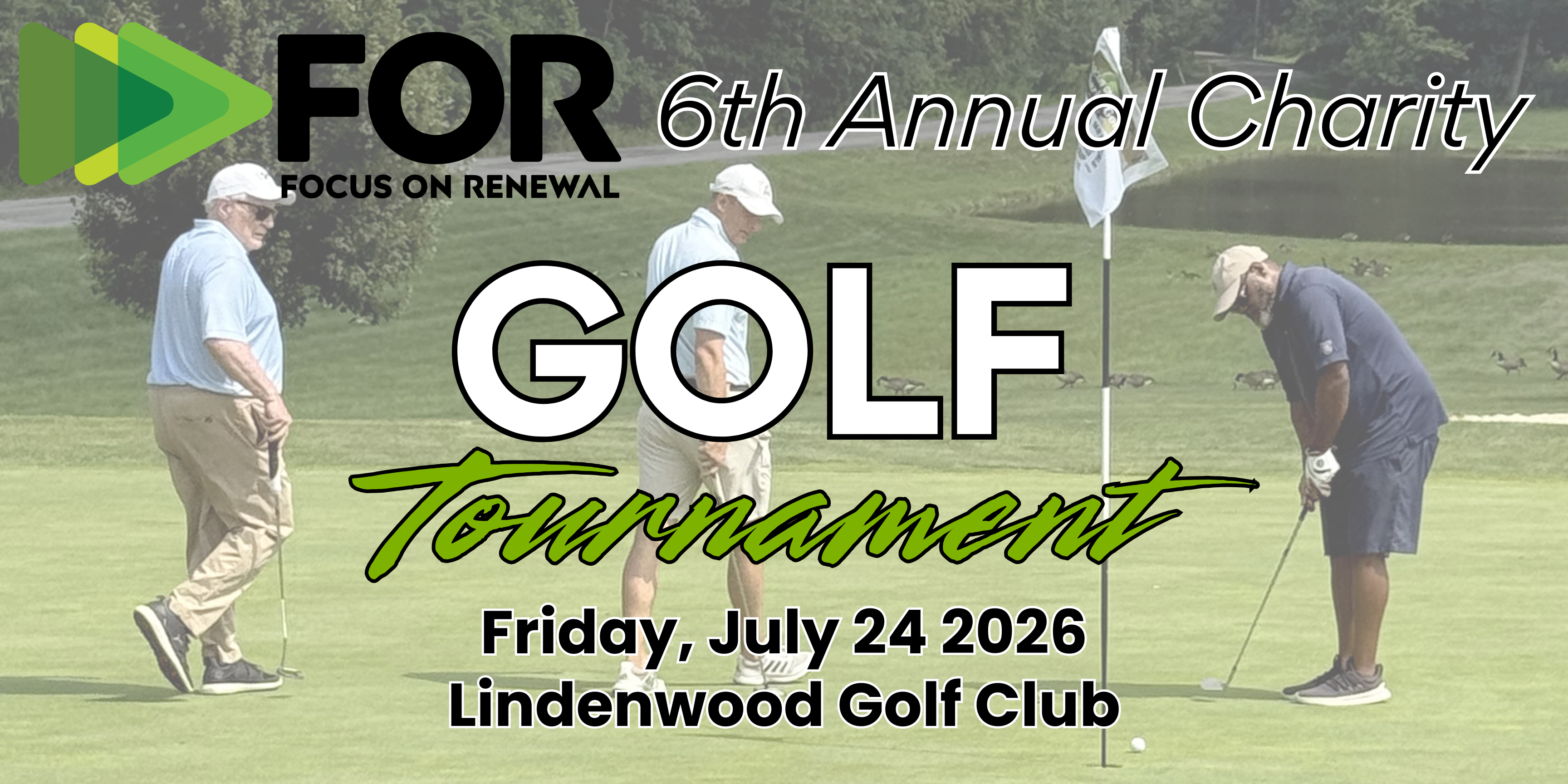 Campaign cover image for 6th Annual FOR Charity Golf Tournament