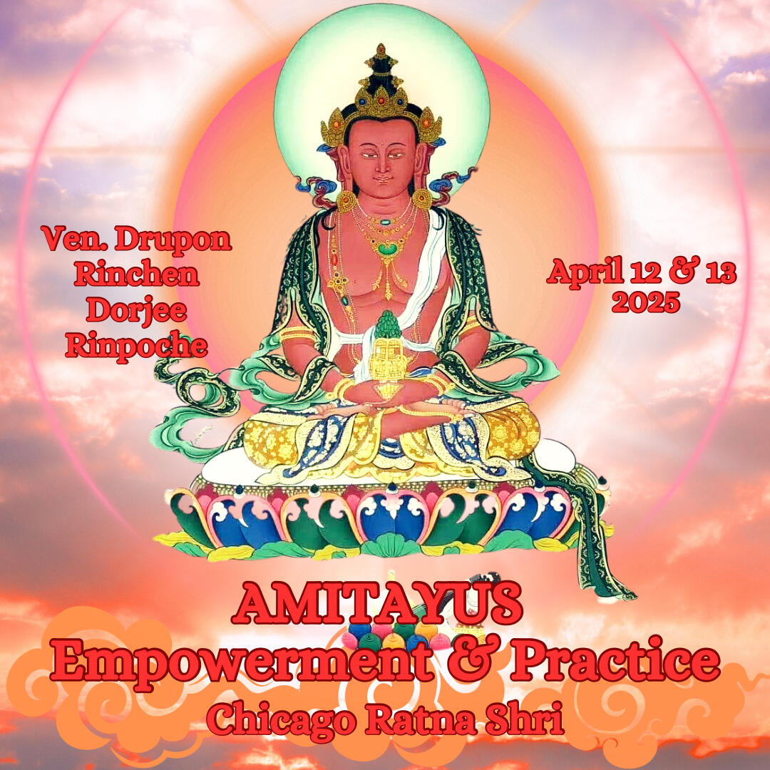 Campaign cover image for Amitayus Empowerment & Practice Retreat