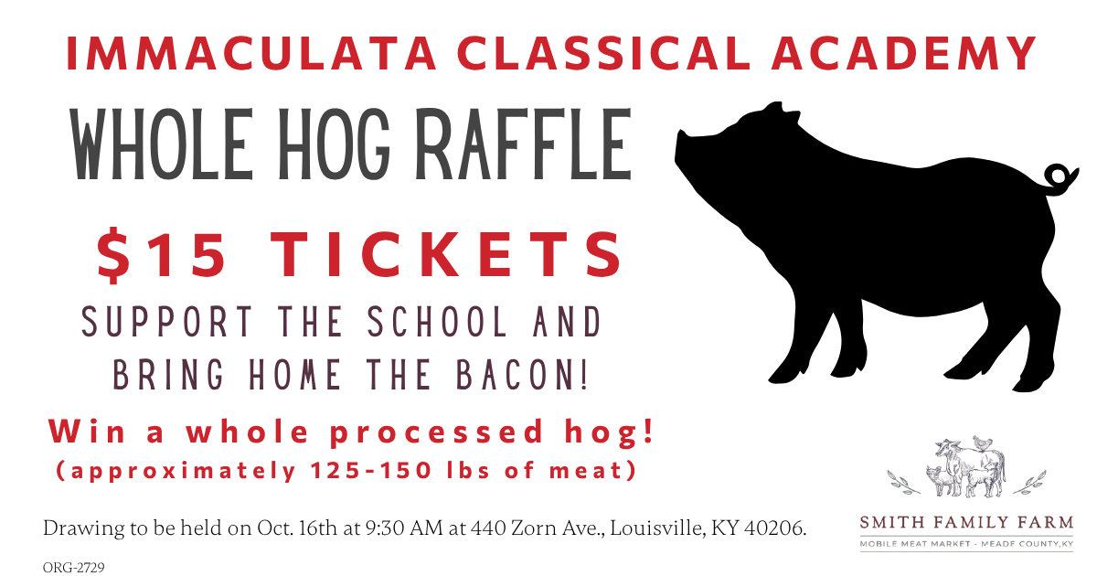 Campaign cover image for 2026 Whole Hog Raffle