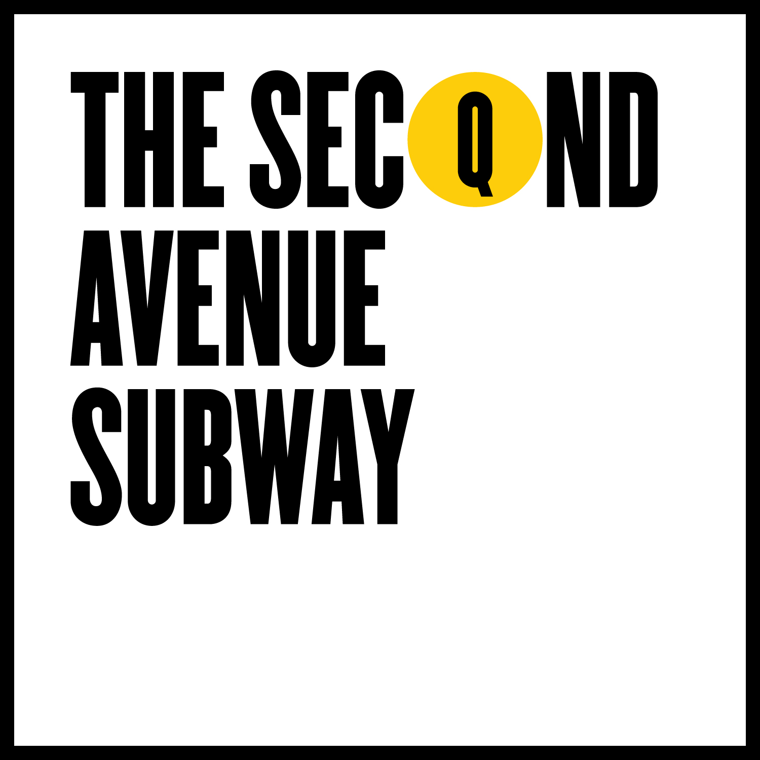 Campaign cover image for "The Second Avenue Subway" by Dean Poynor