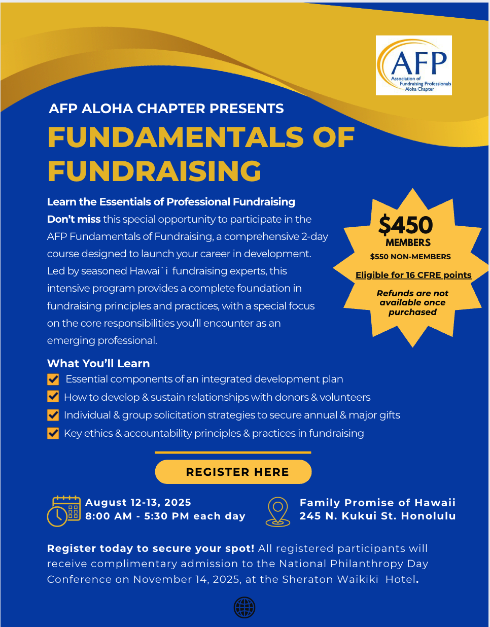 Campaign cover image for Fundamentals of Fundraising