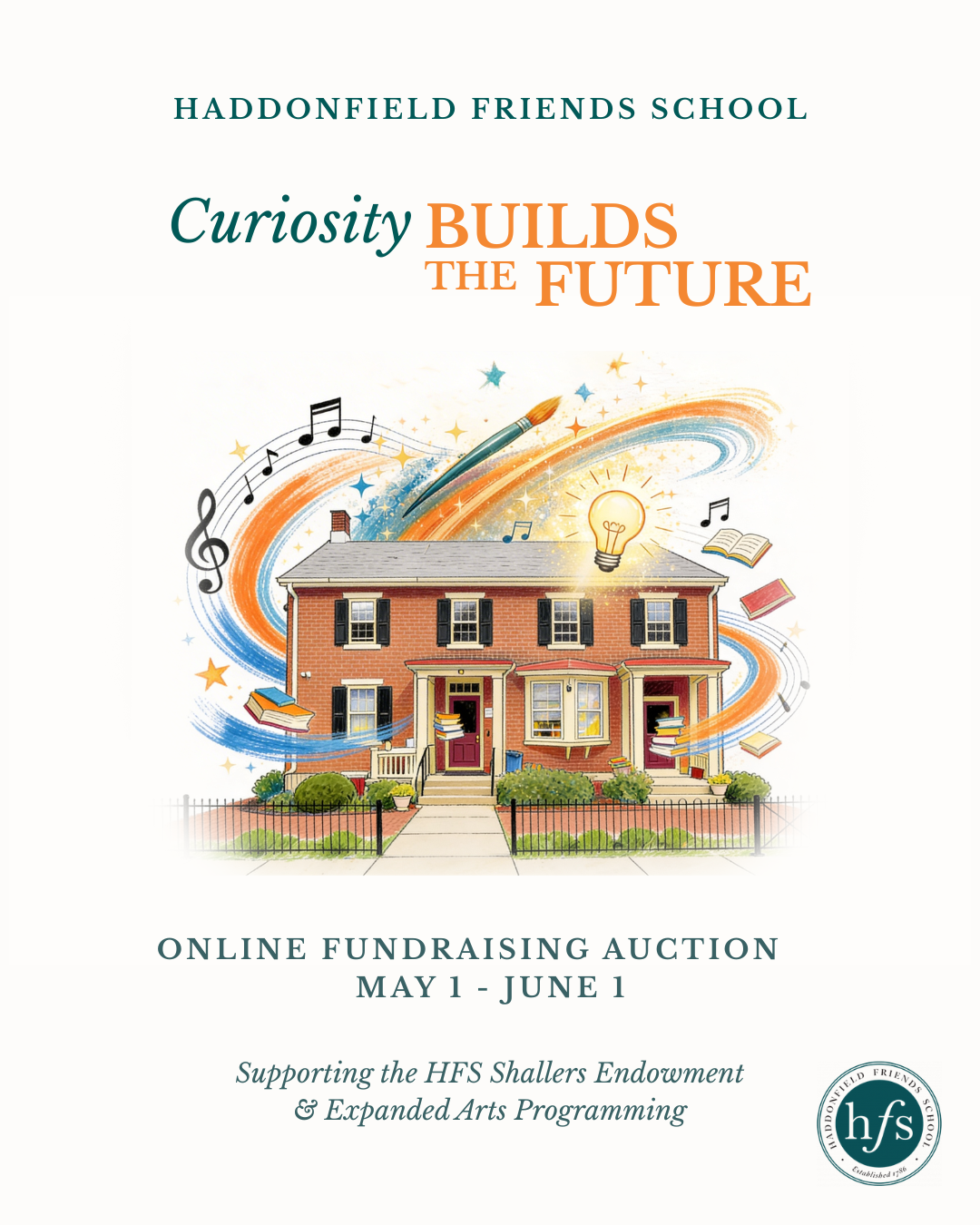 Campaign cover image for Curiosity Builds the Future, Community-Wide Online Auction