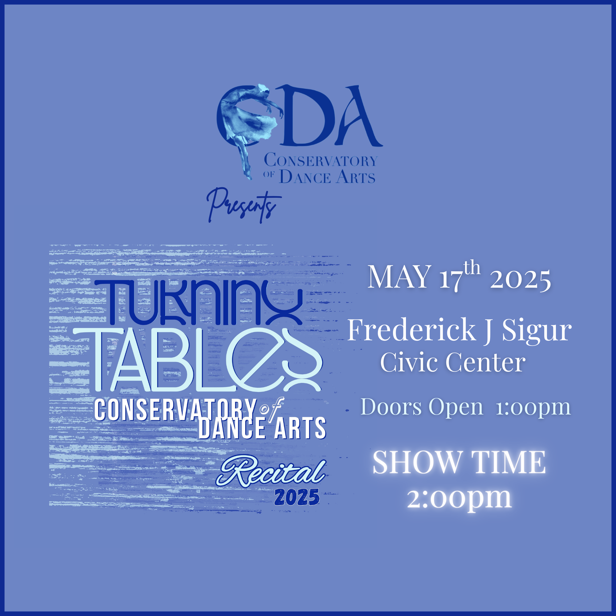 Campaign cover image for 2025 CDA RECITAL ORDER FORM