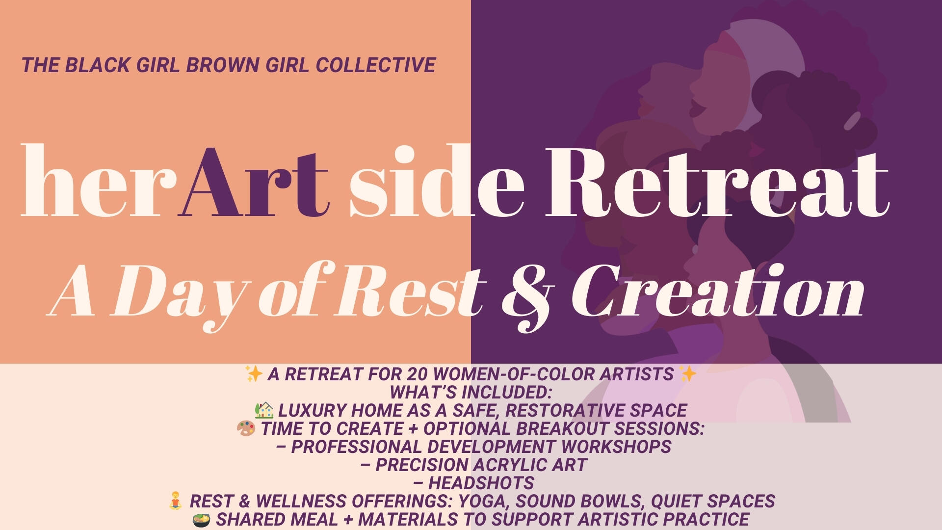 Campaign cover image for herART side Retreat: A Day of Rest & Creation
