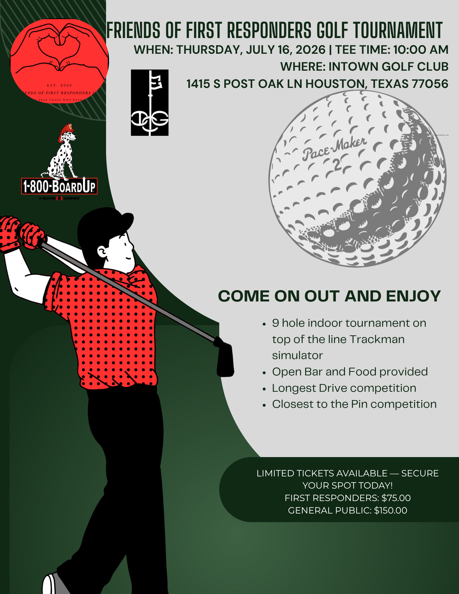 Friends of First Responders Golf Tournament | Friends of First ...