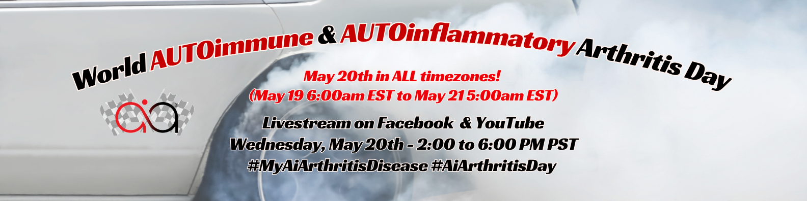 Campaign cover image for World AUTOimmune & AUTOinflammatory Arthritis Day 2026