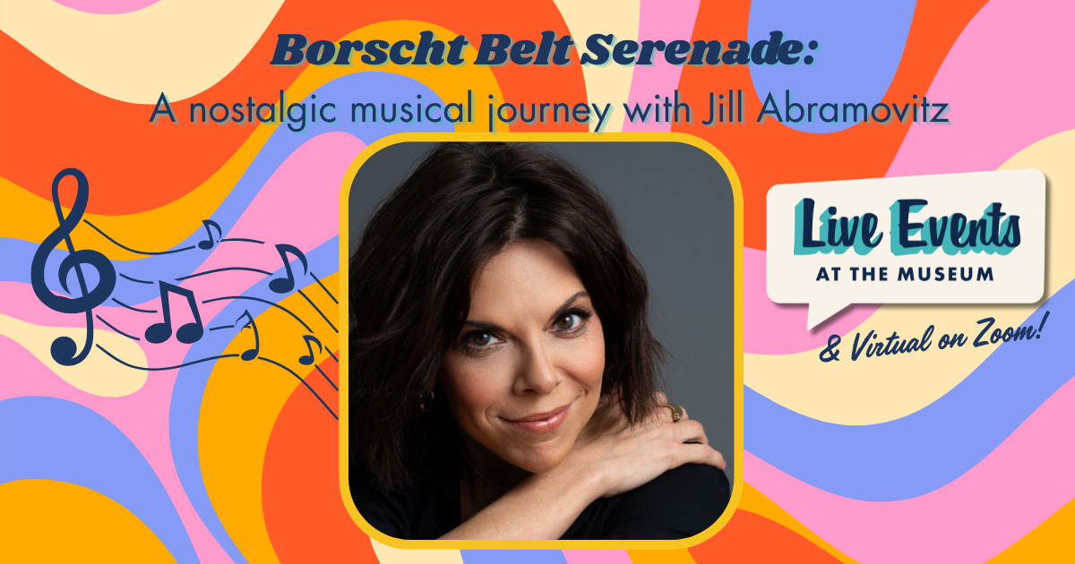 Campaign cover image for Borscht Belt Serenade: A nostalgic musical journey with Jill Abramovitz