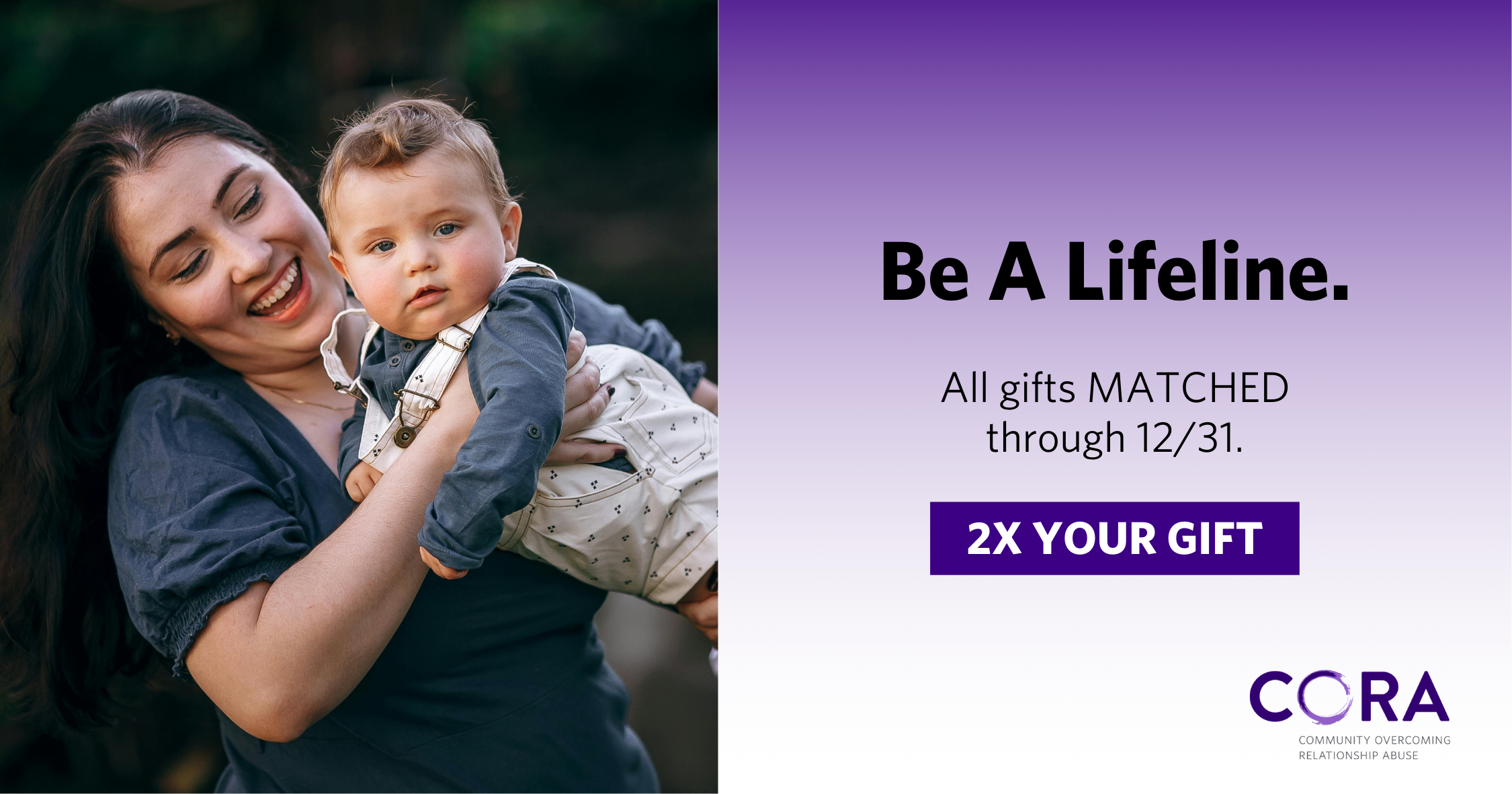 Campaign cover image for Your Donation Matched: Be A Lifeline for Survivors in 2026