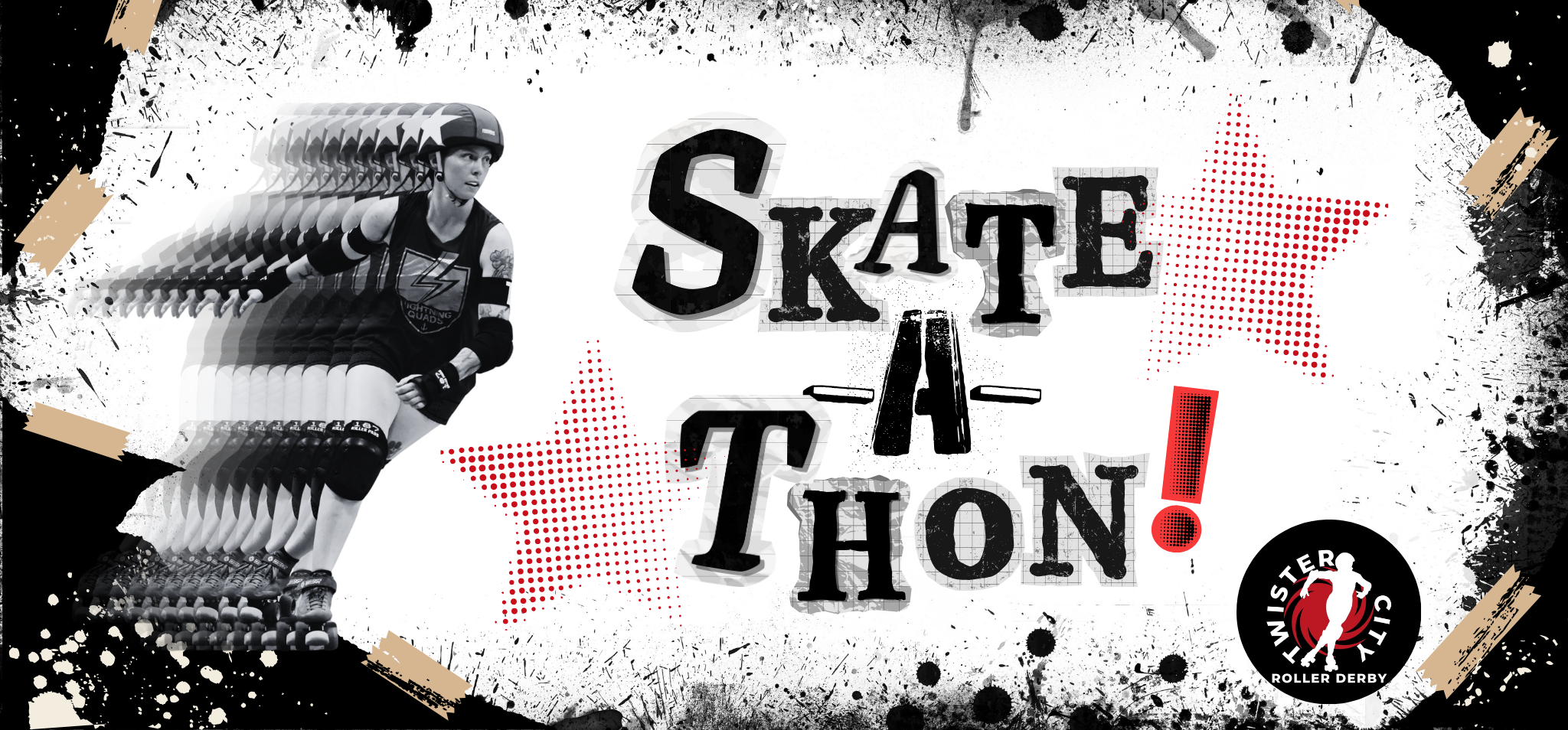 Campaign cover image for Twister City Roller Derby's 2025 Skate-A-Thon