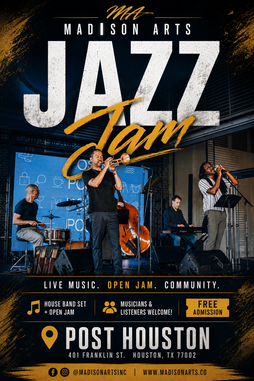 Campaign cover image for Jazz Jam On The Docks - Oct 29