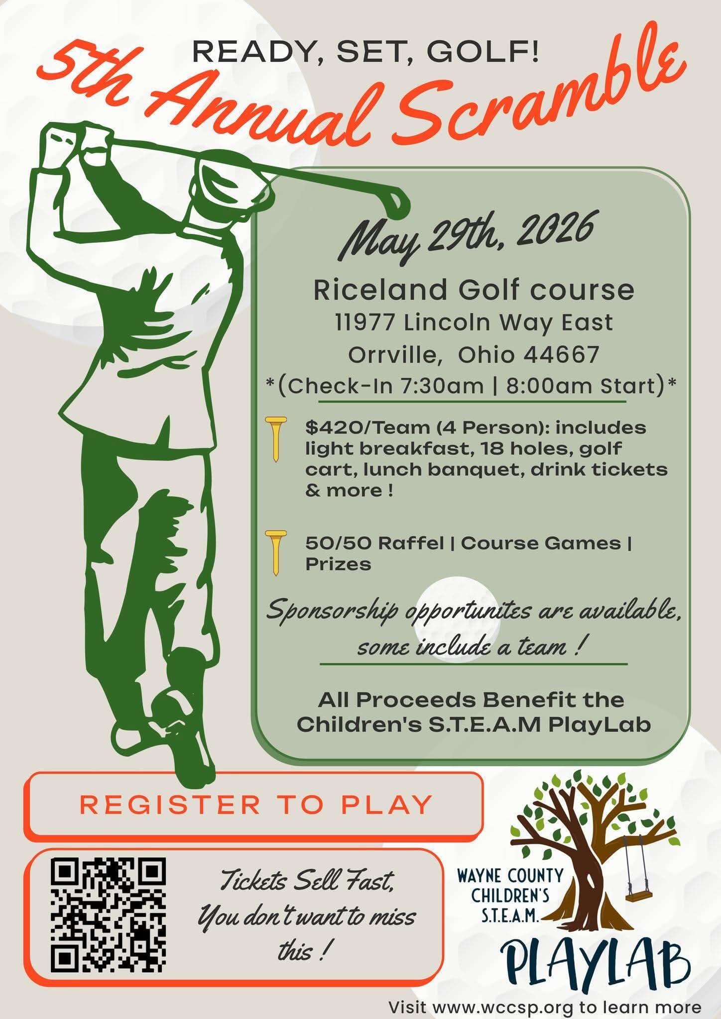 Campaign cover image for 2026 Playlab Golf Outing