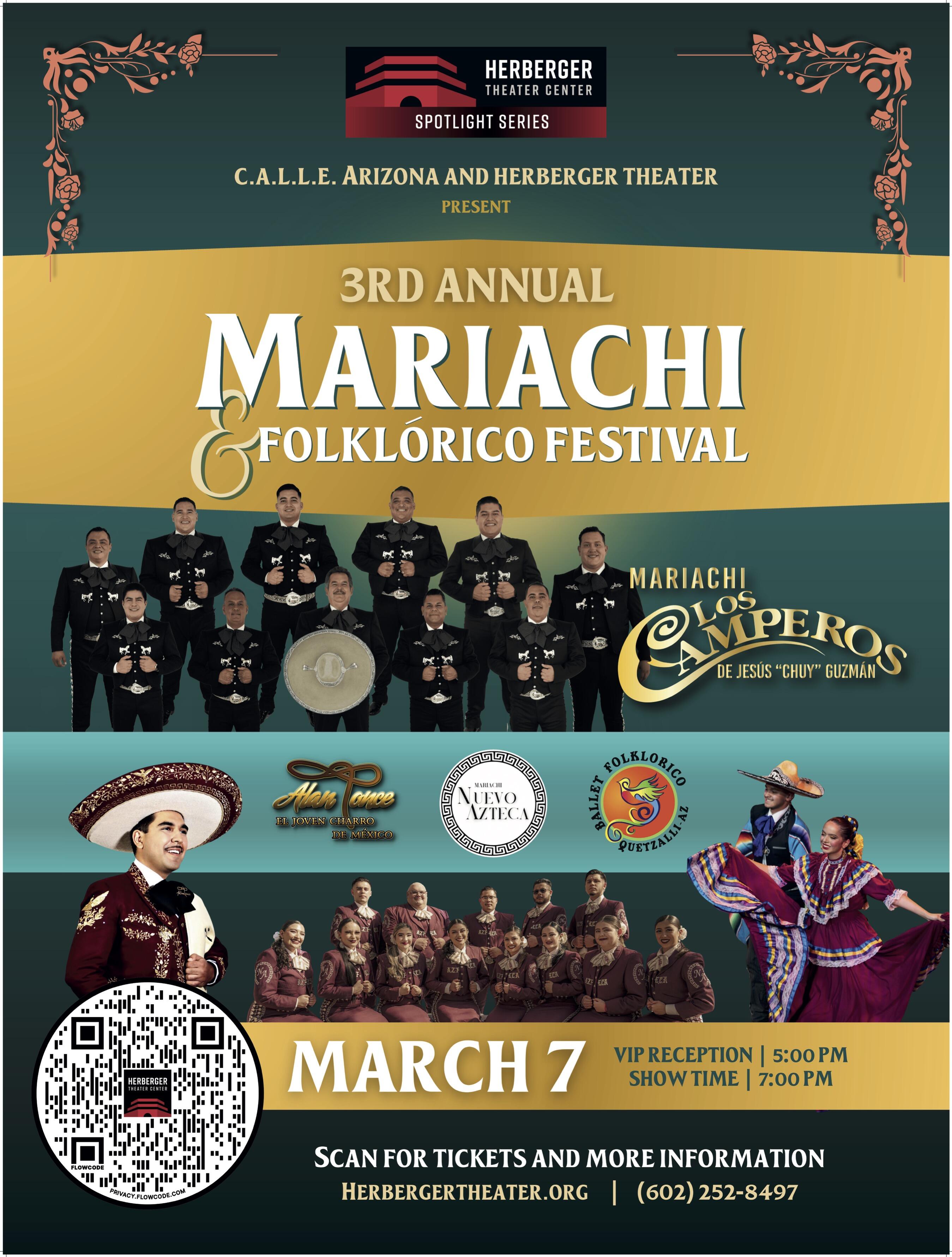 Campaign cover image for 3rd Annual Phoenix Mariachi & Folklorico Festival