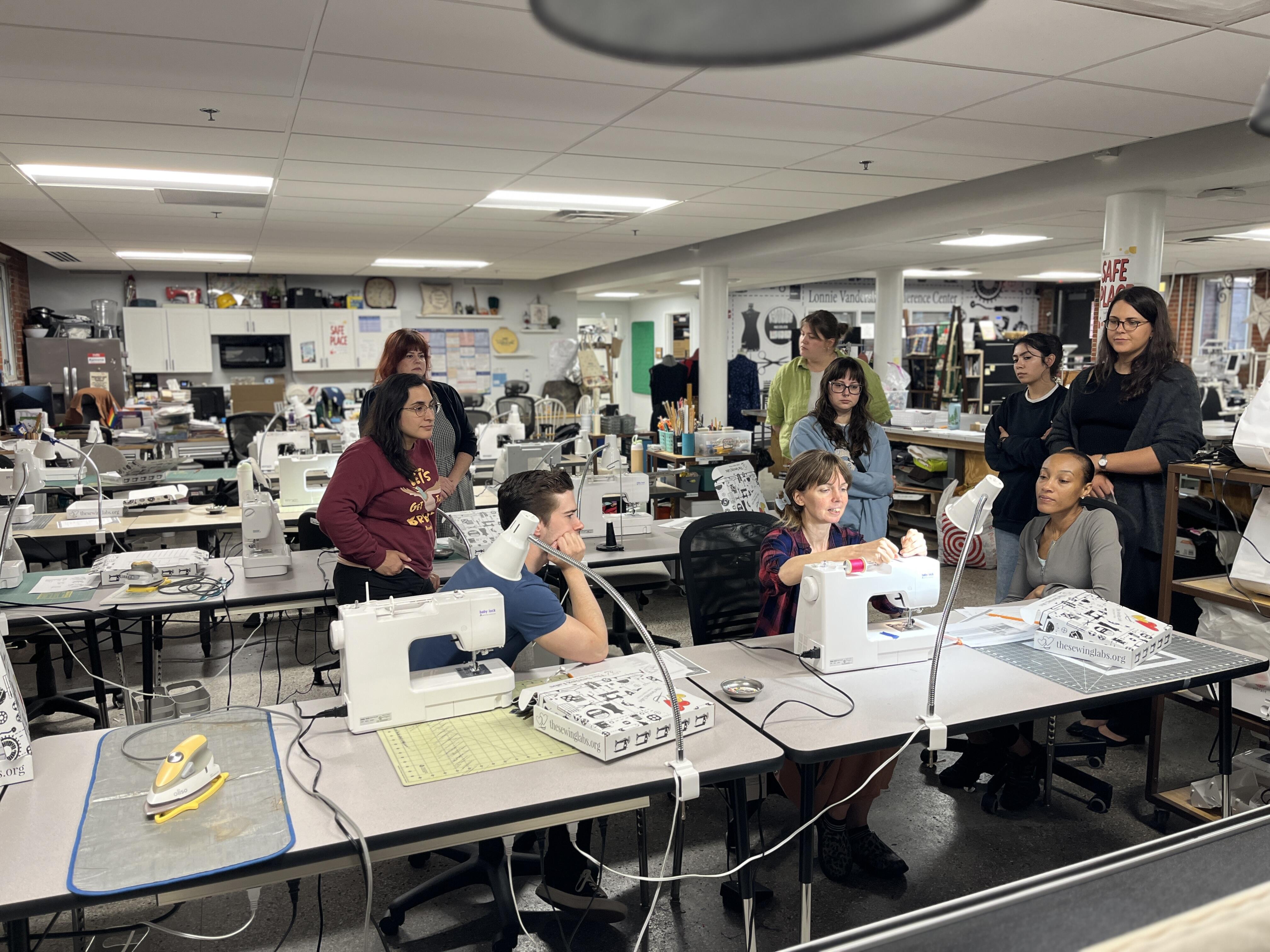 Campaign cover image for Sustain The Sewing Labs