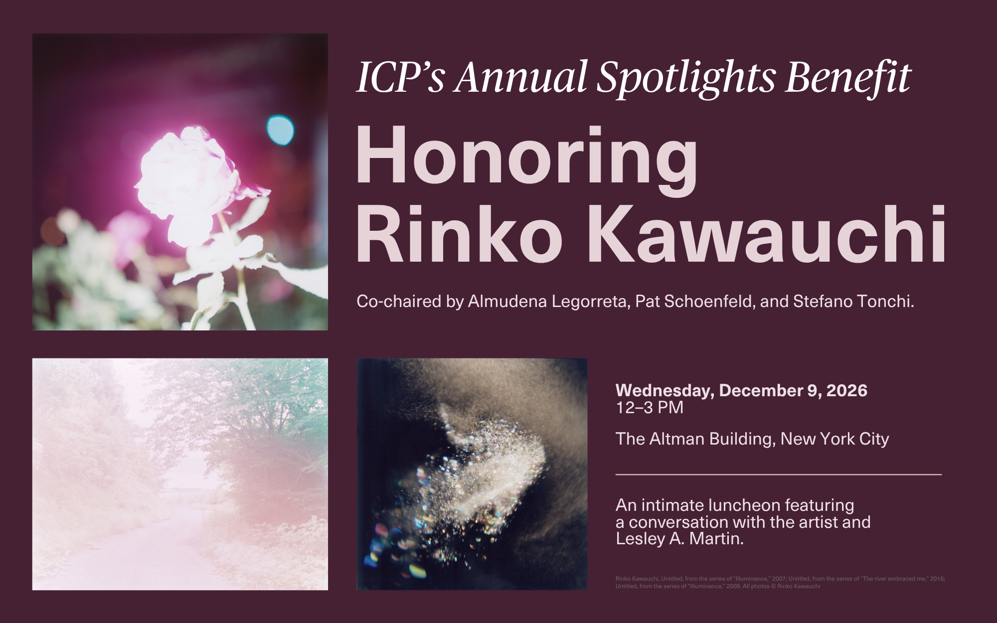 Campaign cover image for ICP's 2026 Spotlights Benefit