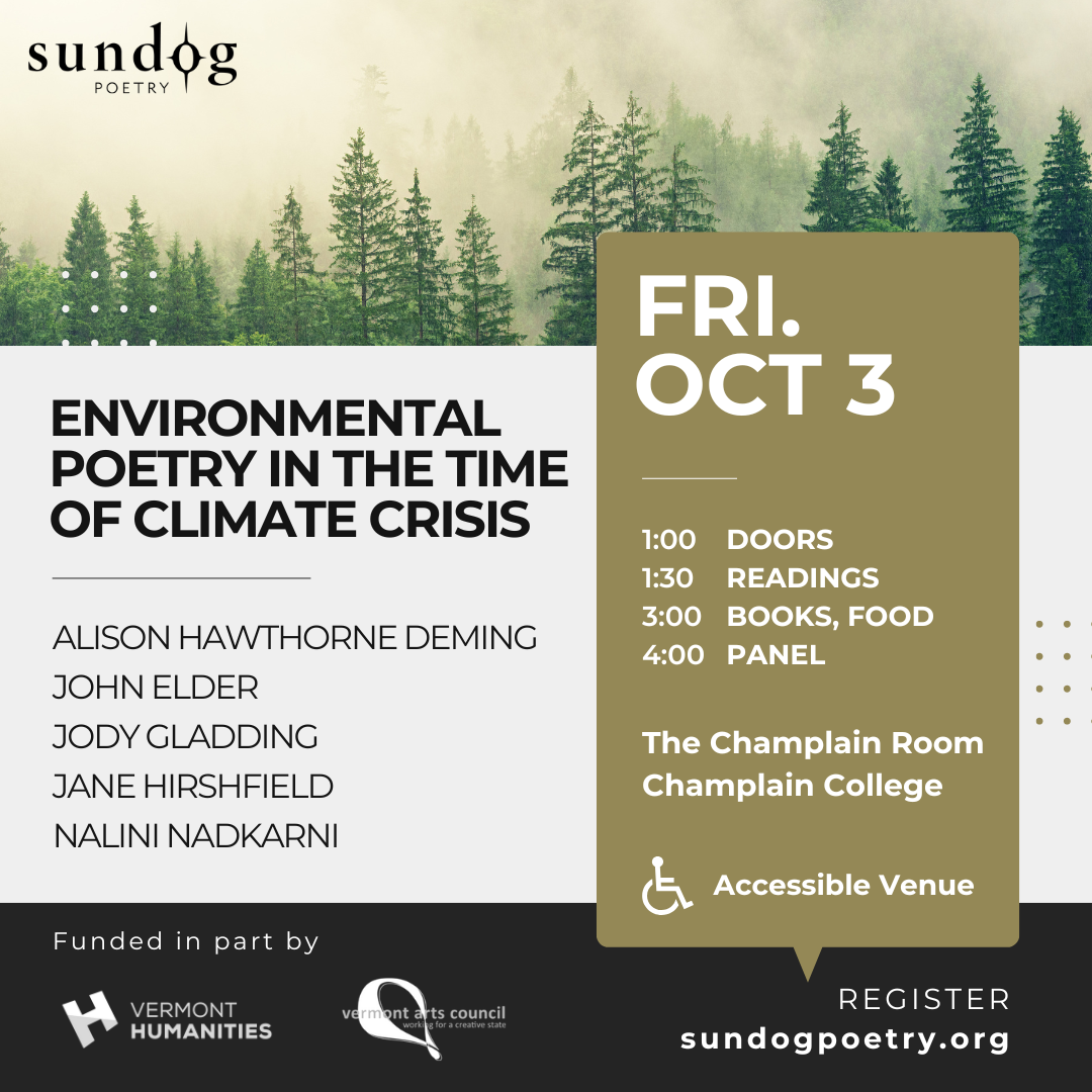 Campaign cover image for Environmental Poetry in the Time of Climate Crisis