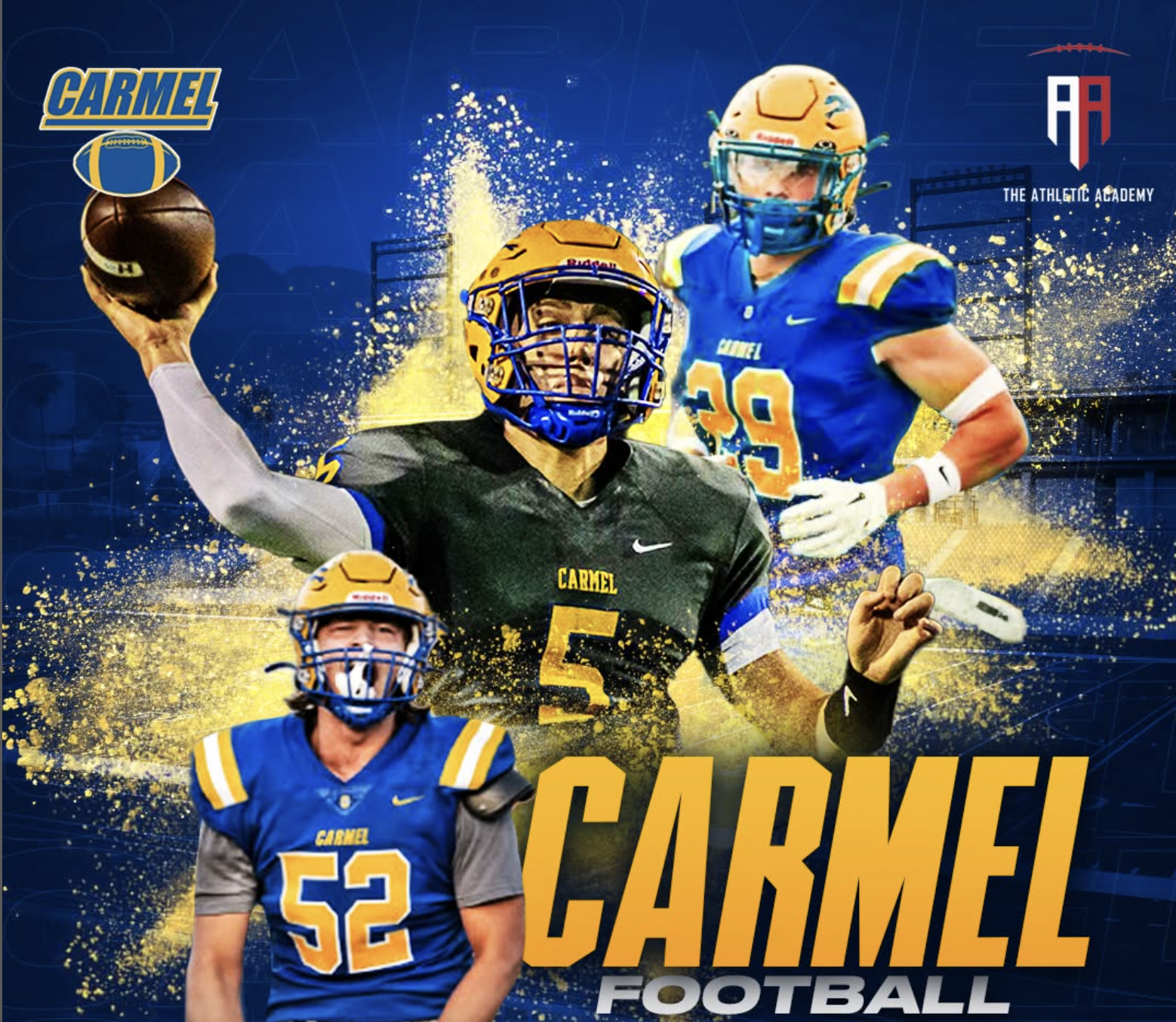 Campaign cover image for 2025 Carmel Football Parent Club Silent Auction