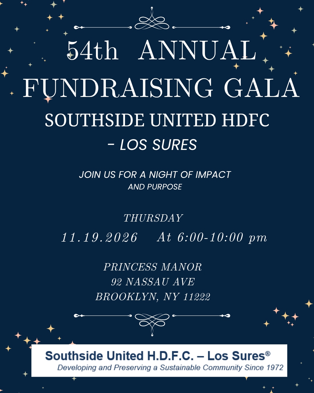 Campaign cover image for Southside United HDFC - Los Sures 54th Annual Gala (copy)