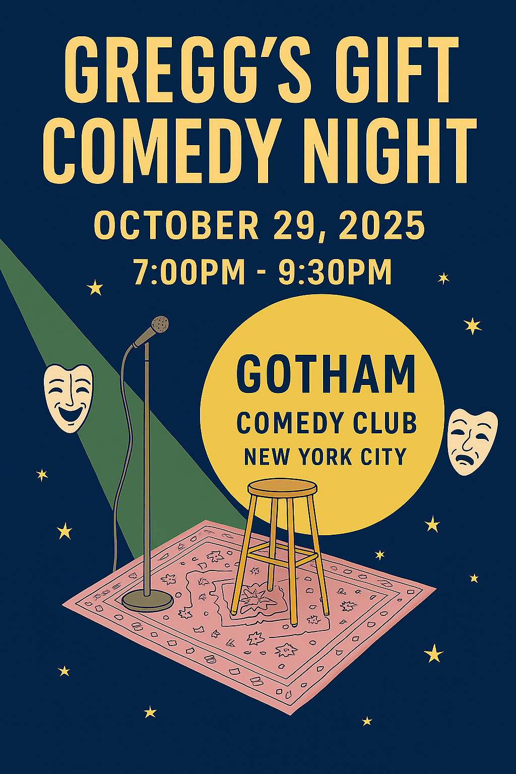 Campaign cover image for Gregg's Gift Comedy Night 2025