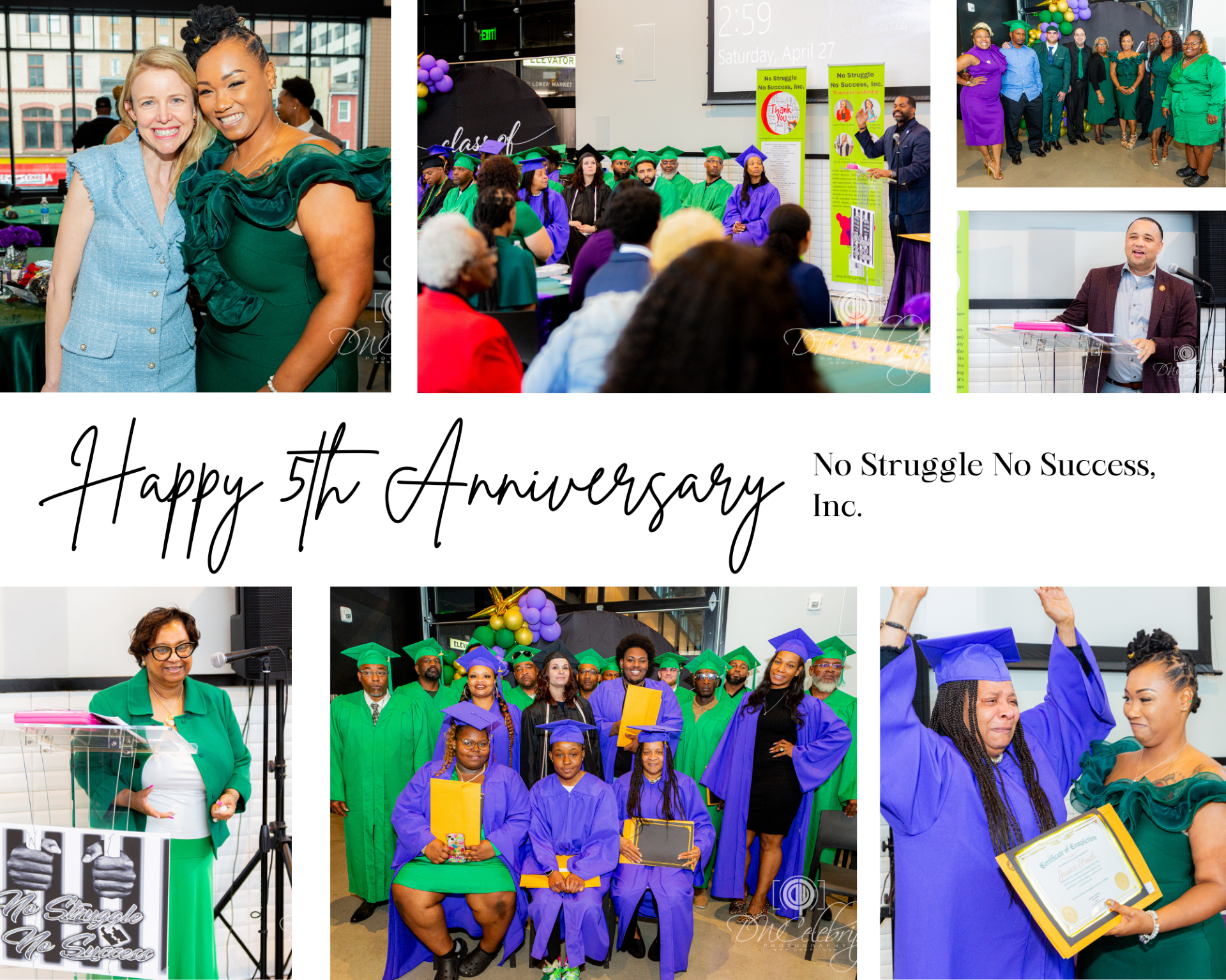 Happy 5 years Today to No Struggle No Success, Inc | No Struggle No ...