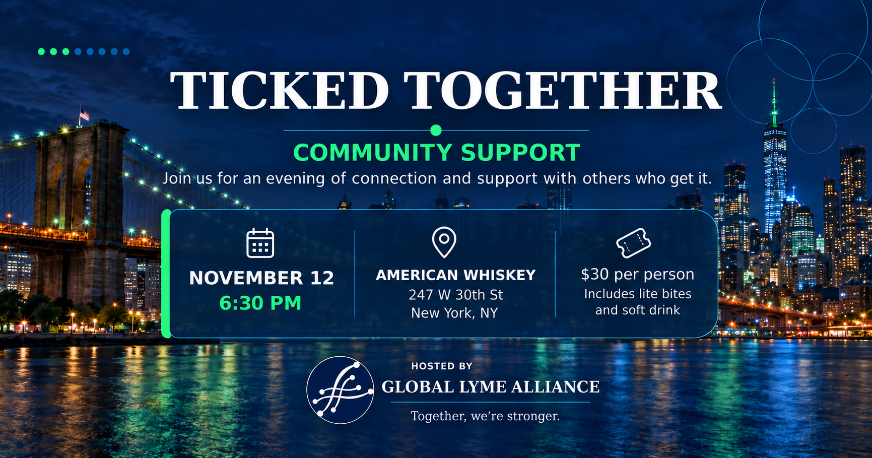 Campaign cover image for Ticked Together NYC