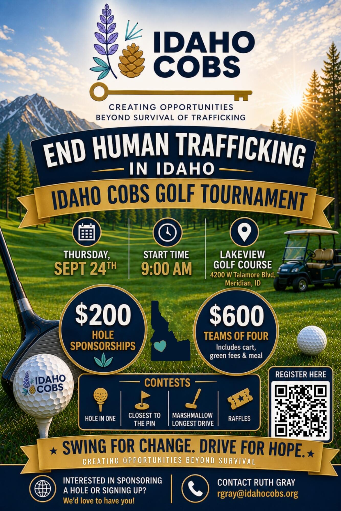 Campaign cover image for Idaho COBS Golf Tournament 2026