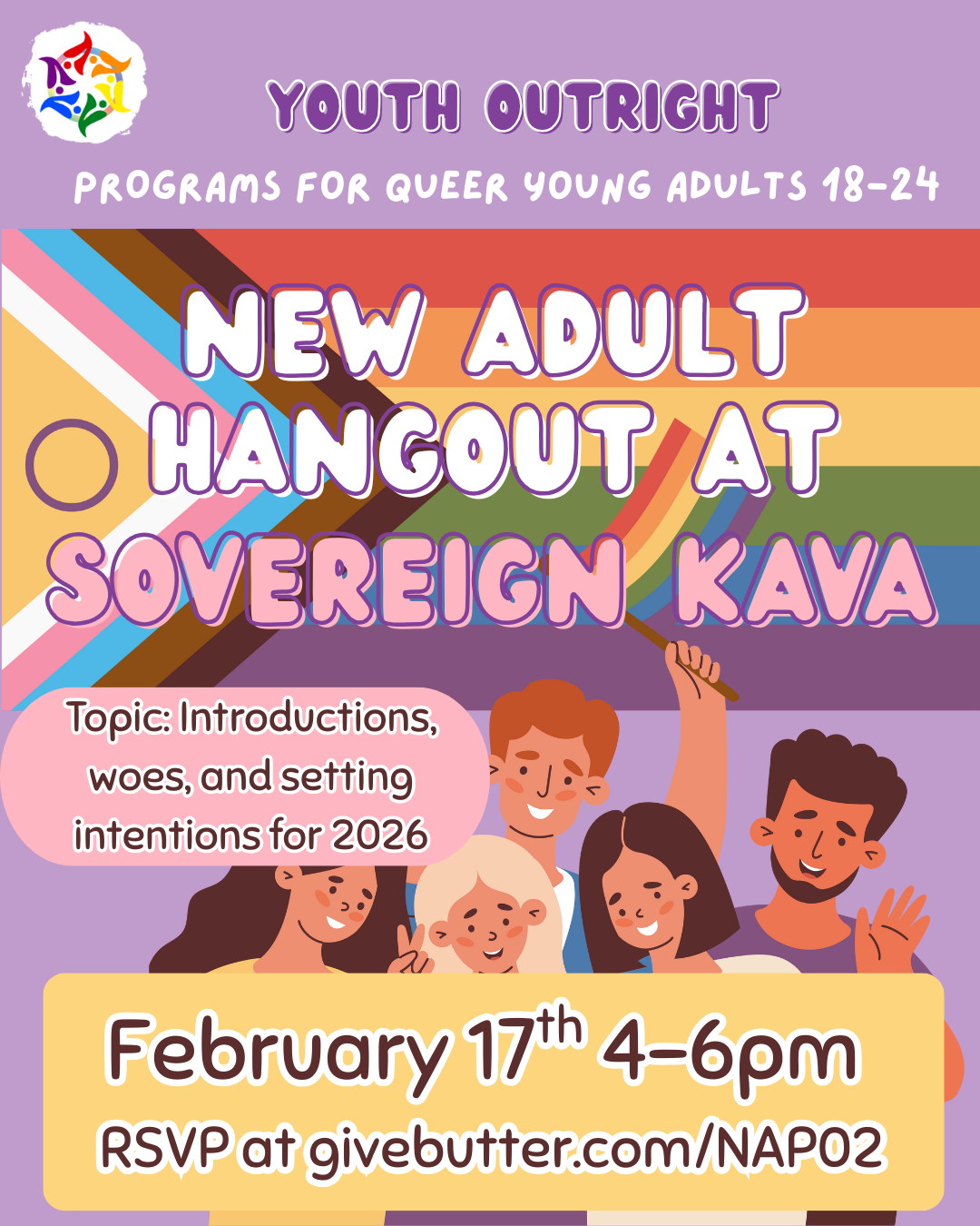 Campaign cover image for New Adult Hangout! - Introduction and 2026 Intentions