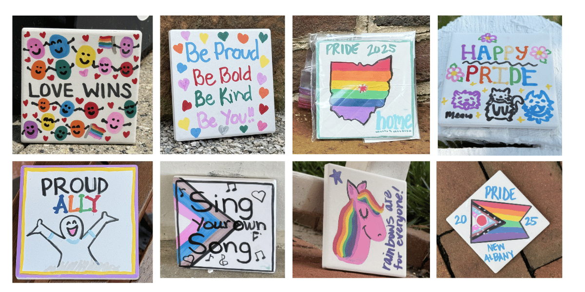 Campaign cover image for Pride Art Tile Painting Party