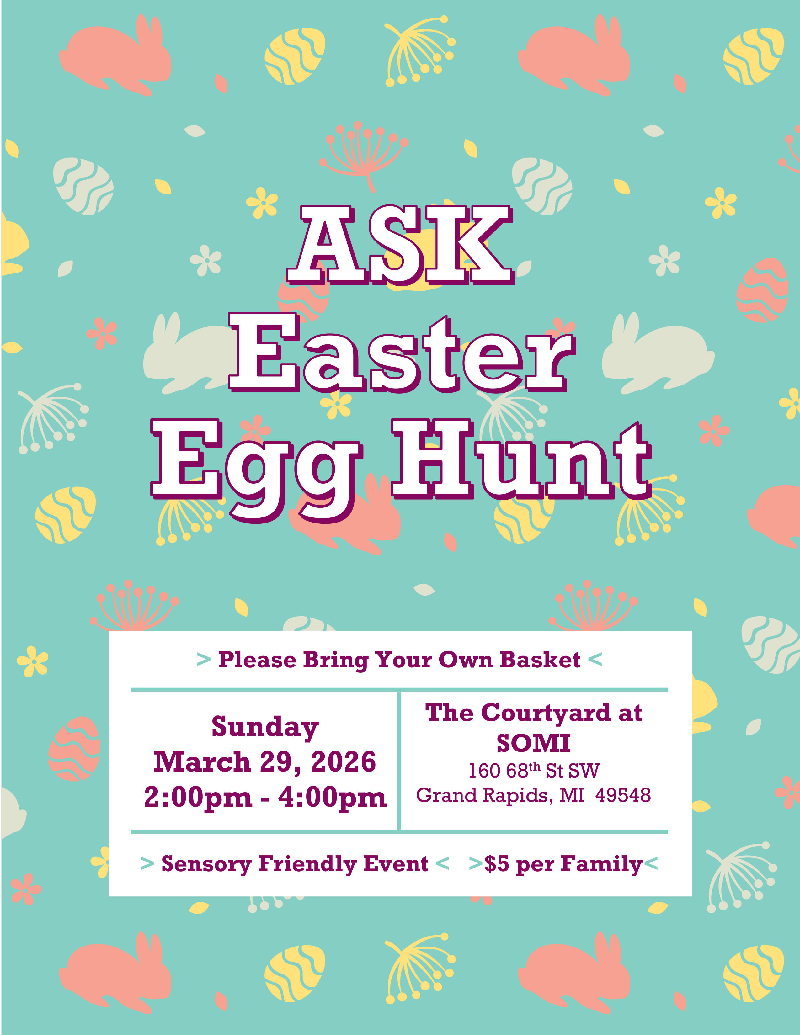 Campaign cover image for 2026 ASK Easter Egg Hunt