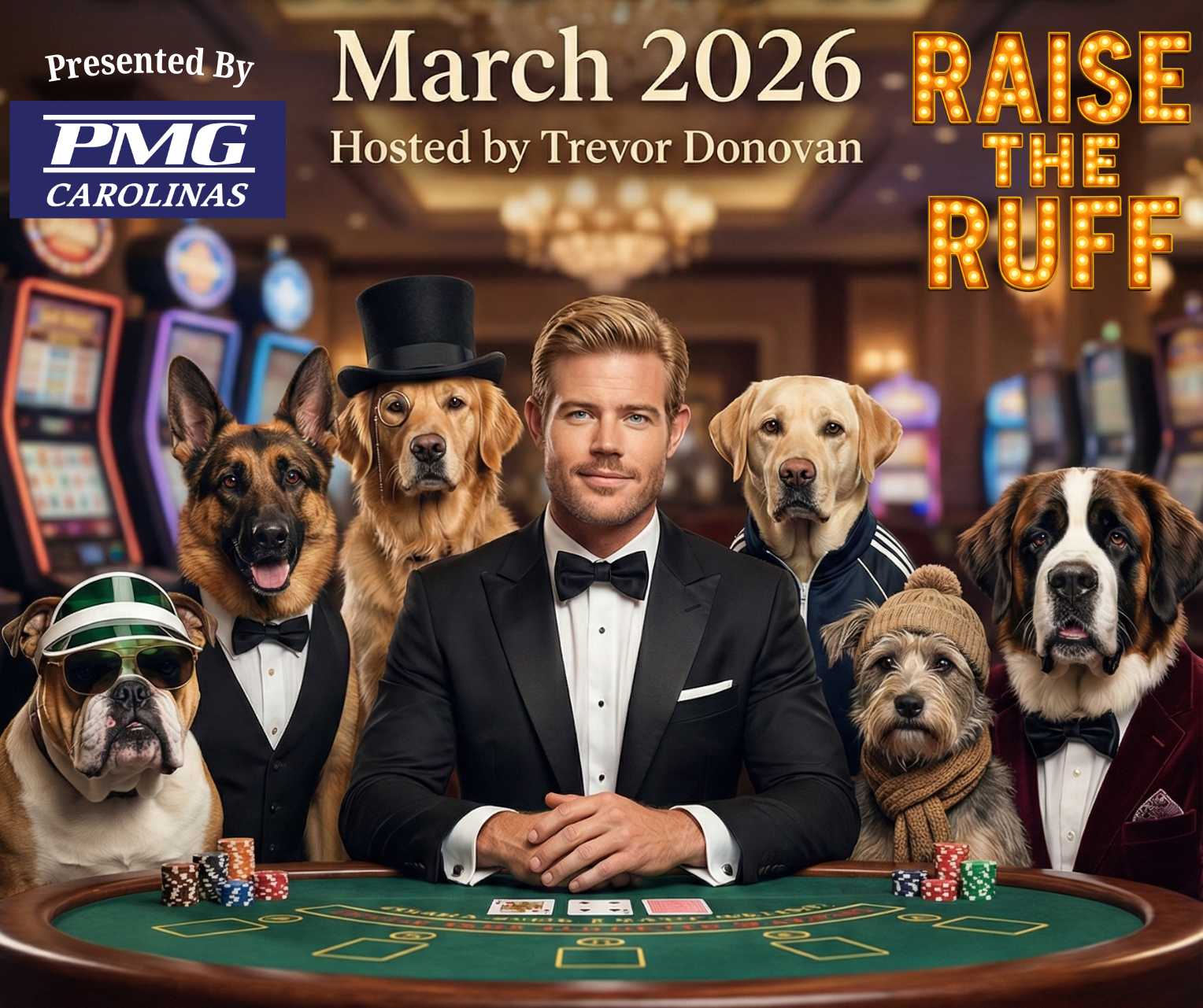 Campaign cover image for Raise the Ruff 2026 - Casino Night