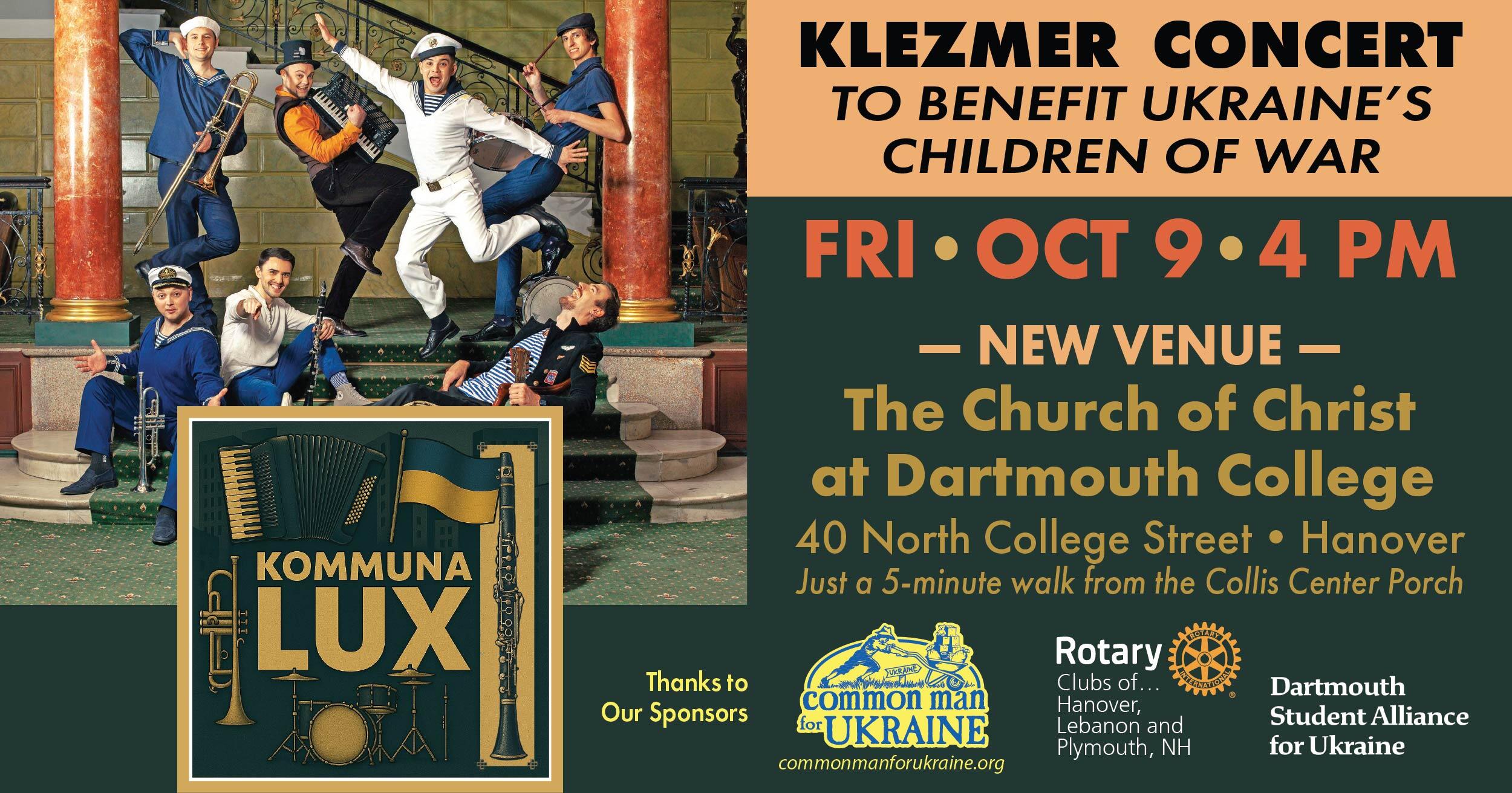 Campaign cover image for Hanover Klezmer Concert for Ukraine's Children of War