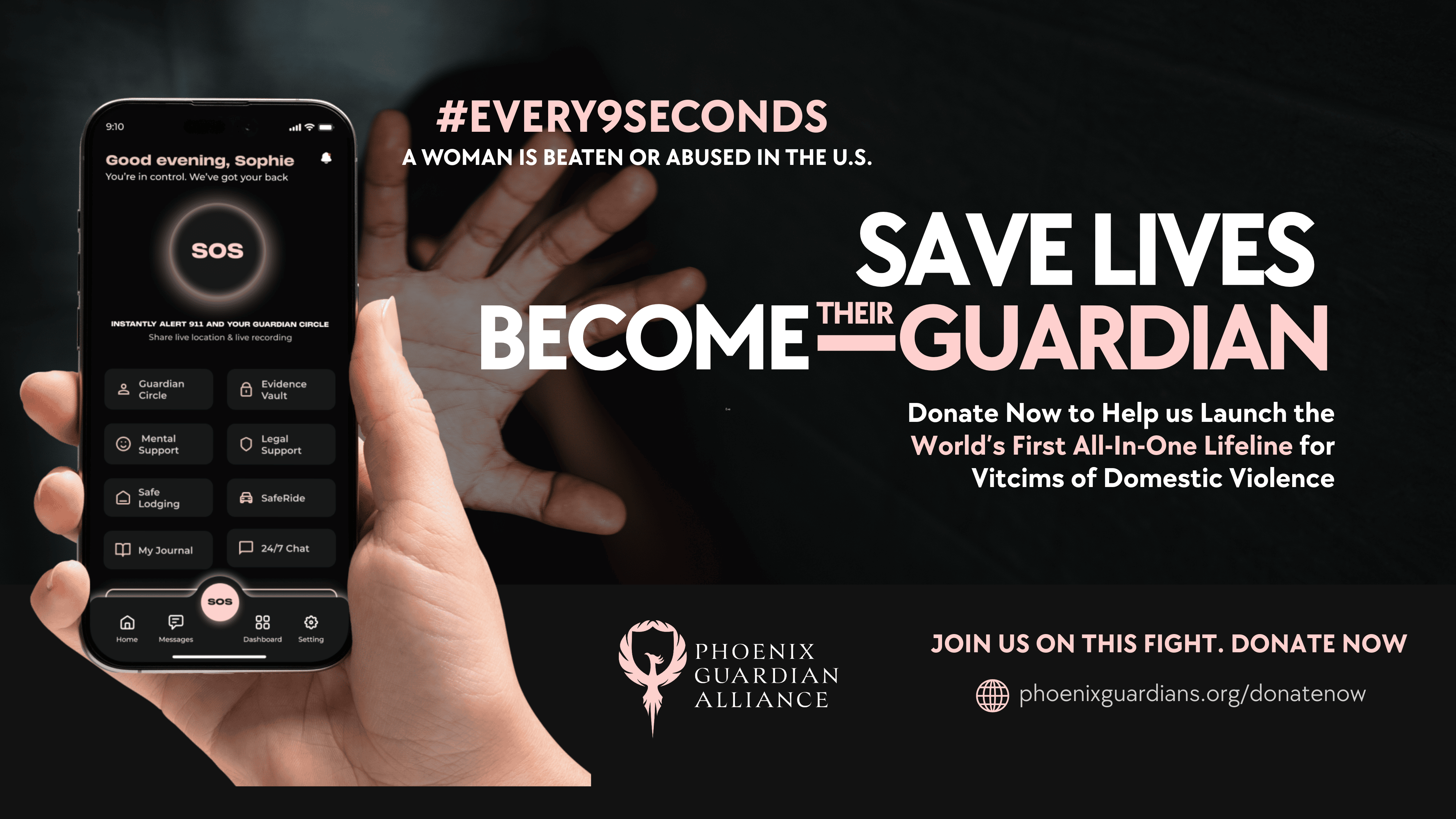 Phoenix: First All-In-One Safety App for Victims of Domestic Violence ...