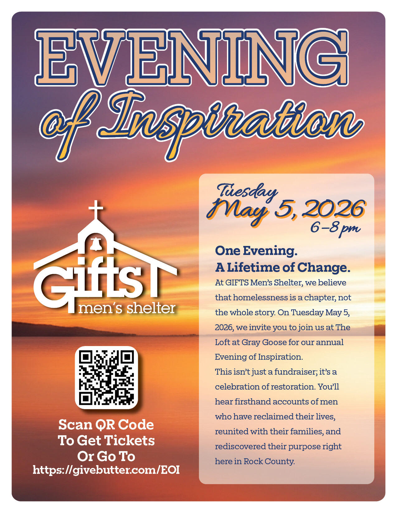 Campaign cover image for Evening Of Inspiration