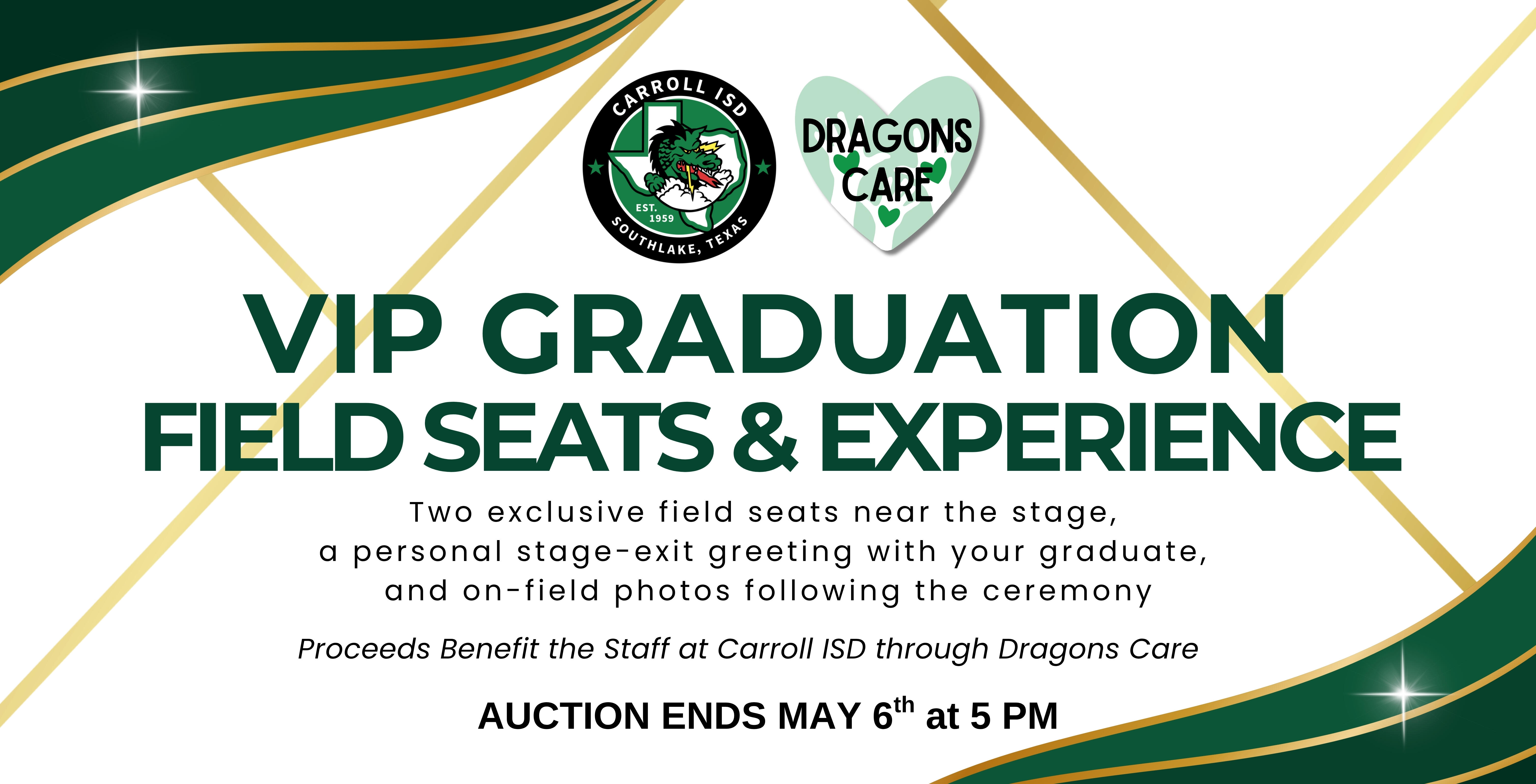 Campaign cover image for VIP Graduation Field Seats & Experience